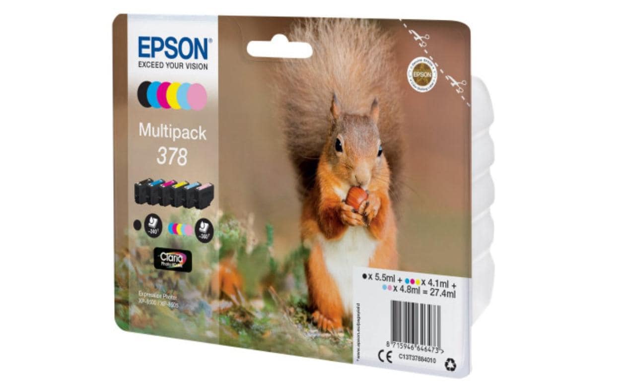 Epson Tintenset 378 / C13T37884010