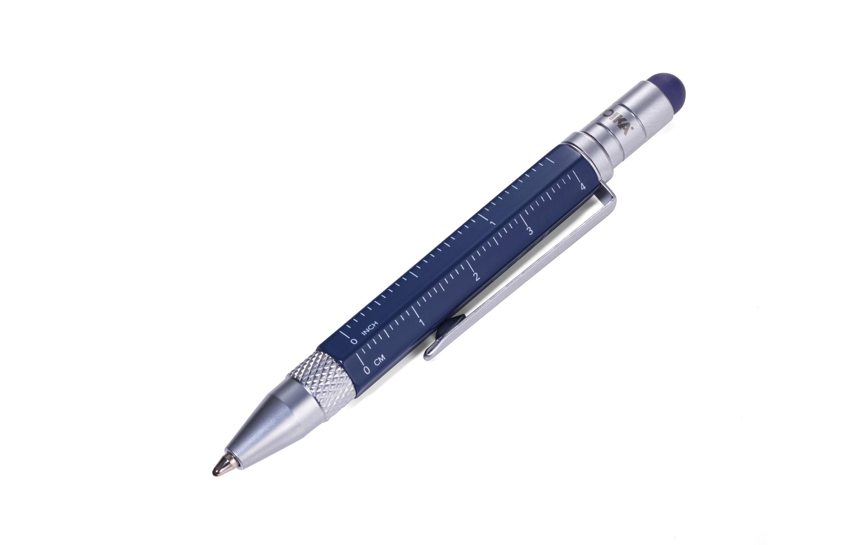 Troika Kugelschreiber Construction Liliput Medium (M), Blau