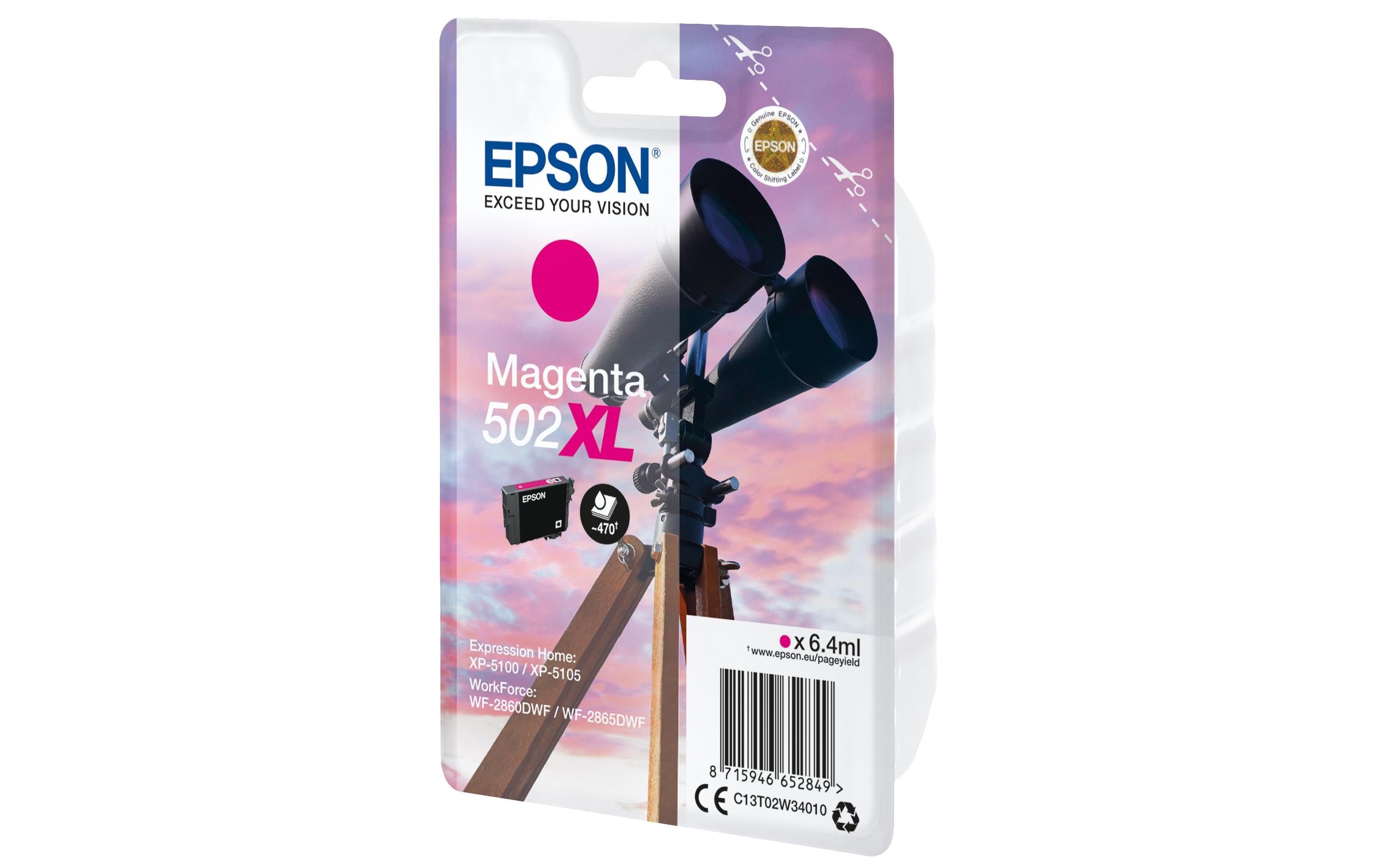 Epson Tinte C13T02W34010 XL Magenta