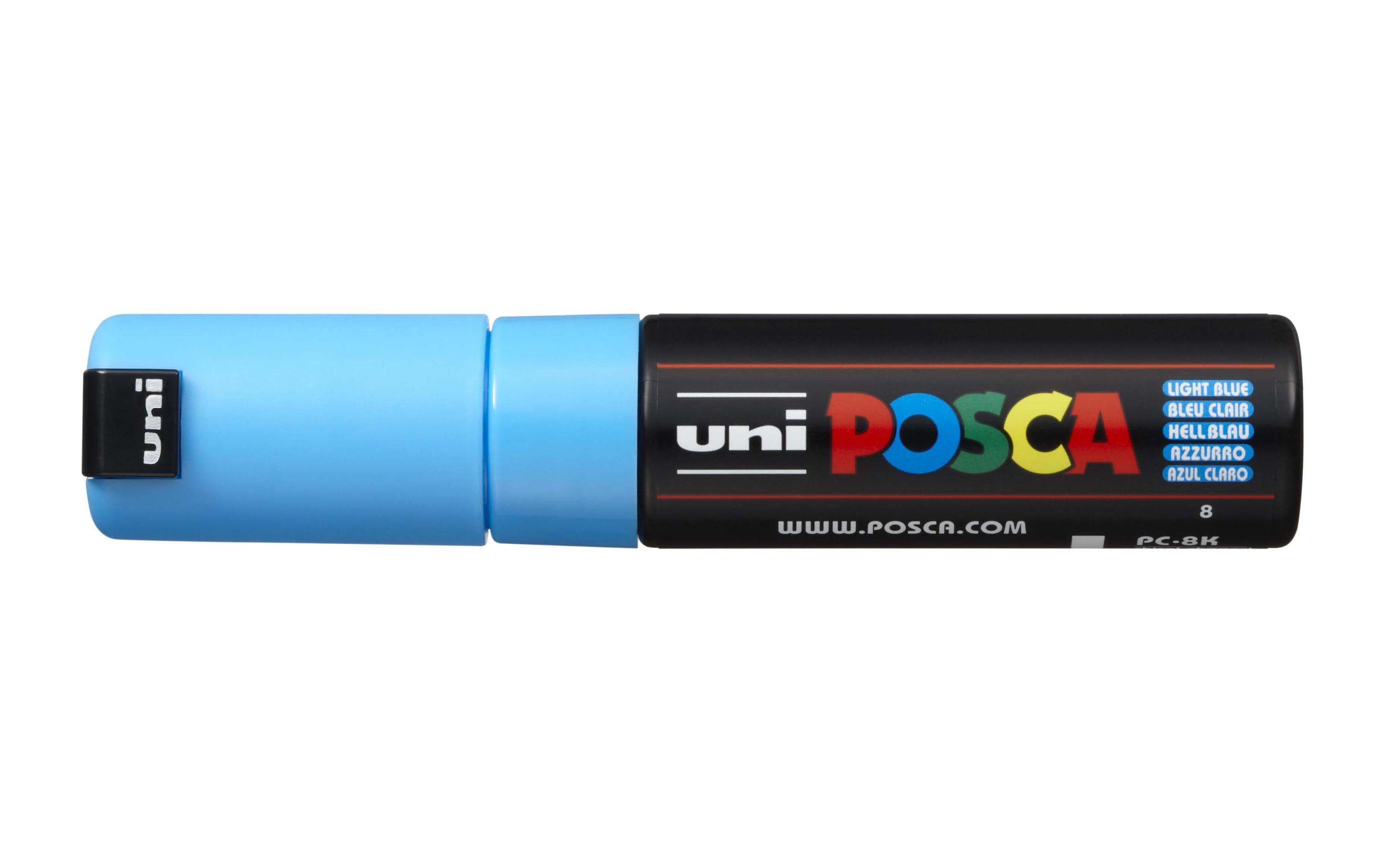 Uni Permanent-Marker POSCA 8 mm Hellblau