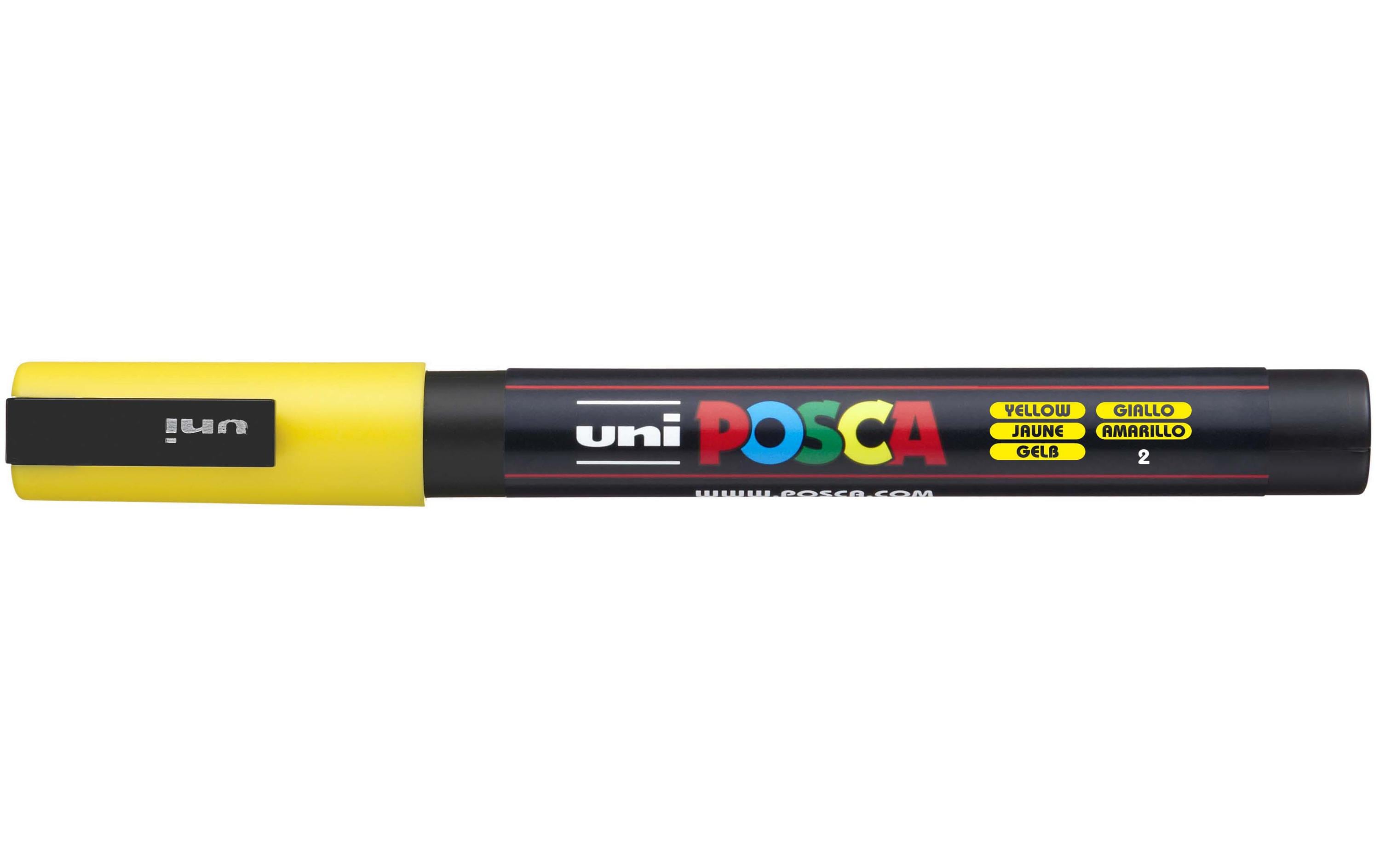 Uni Permanent-Marker POSCA 0.9-1.3 mm Gelb
