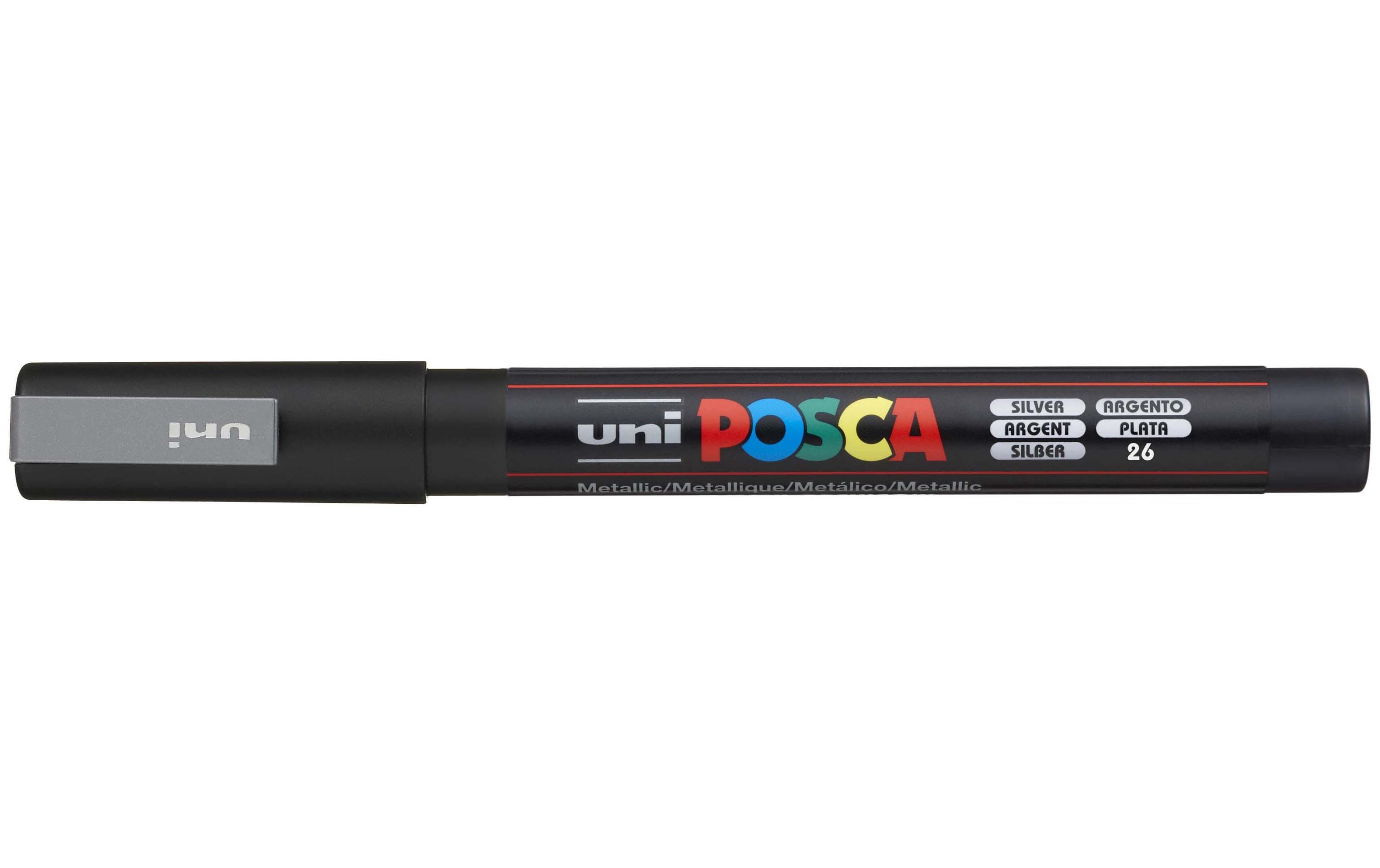 Uni Permanent-Marker POSCA 0.9-1.3 mm Silber