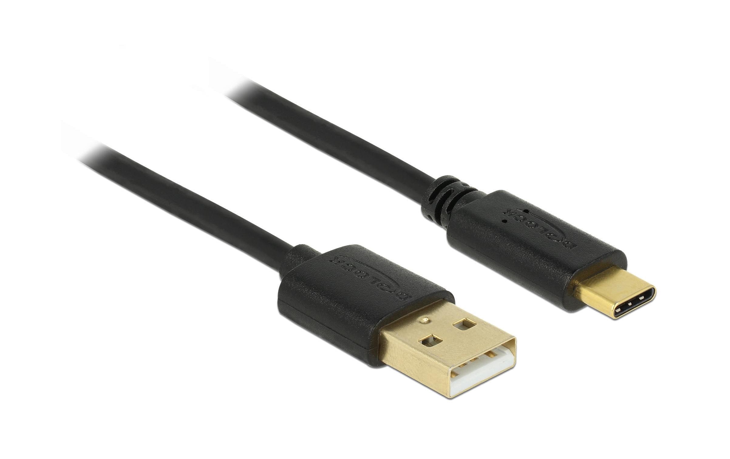 Delock USB 2.0-Kabel  USB A - USB C 3 m