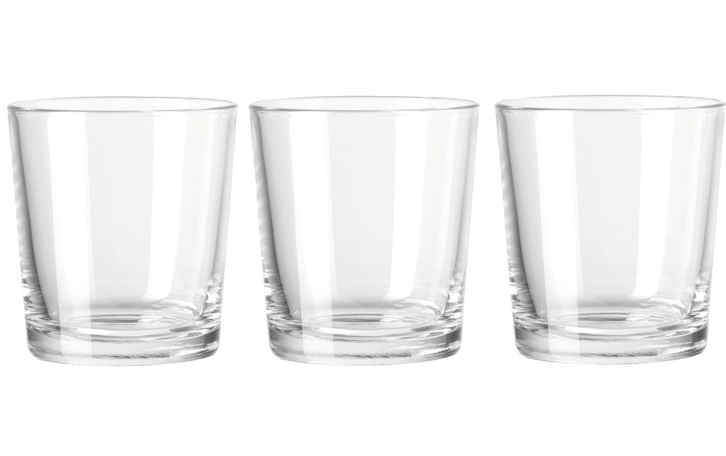 Montana Trinkglas Gala 240 ml, 3 Stück, Transparent