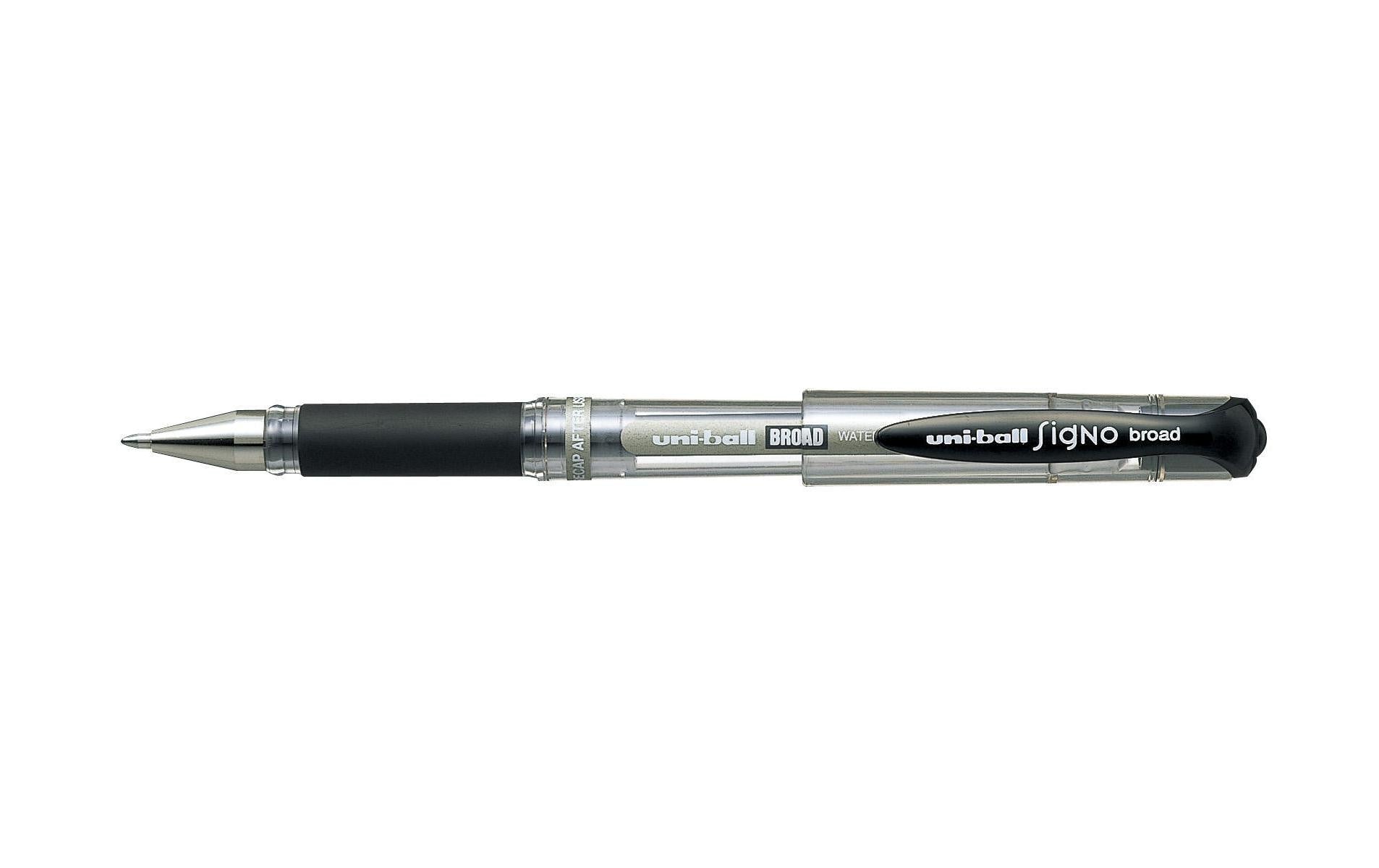 Uni Gelschreiber Uniball Signo Broad 1 mm Schwarz