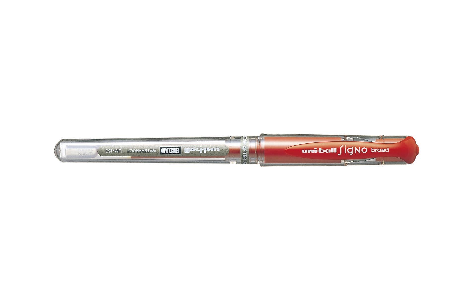 Uni Gelschreiber Uniball Signo Broad 1 mm Rot