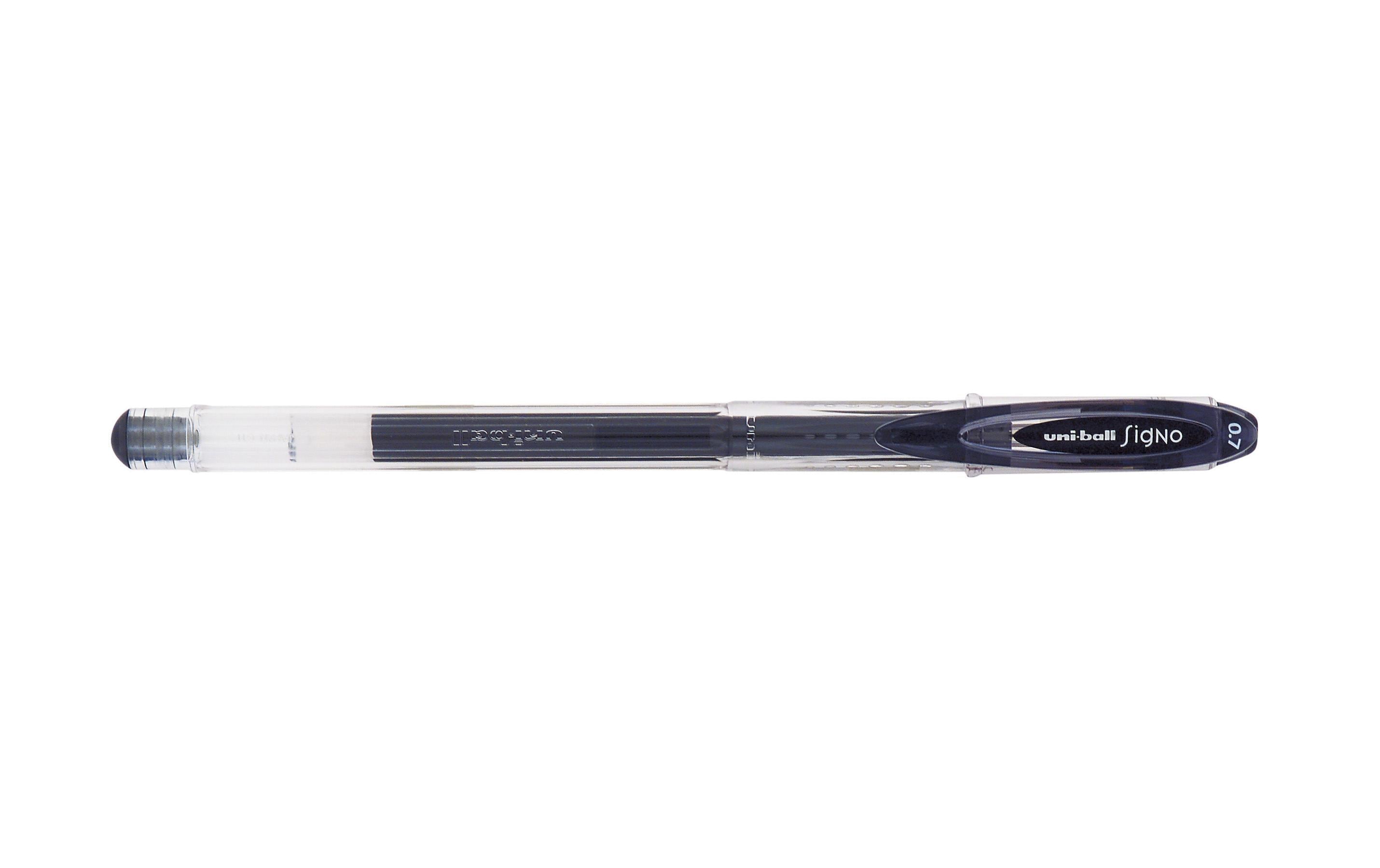Uni Gelschreiber Uniball Signo Gel-Ink Standard 0.7 mm Schwarz