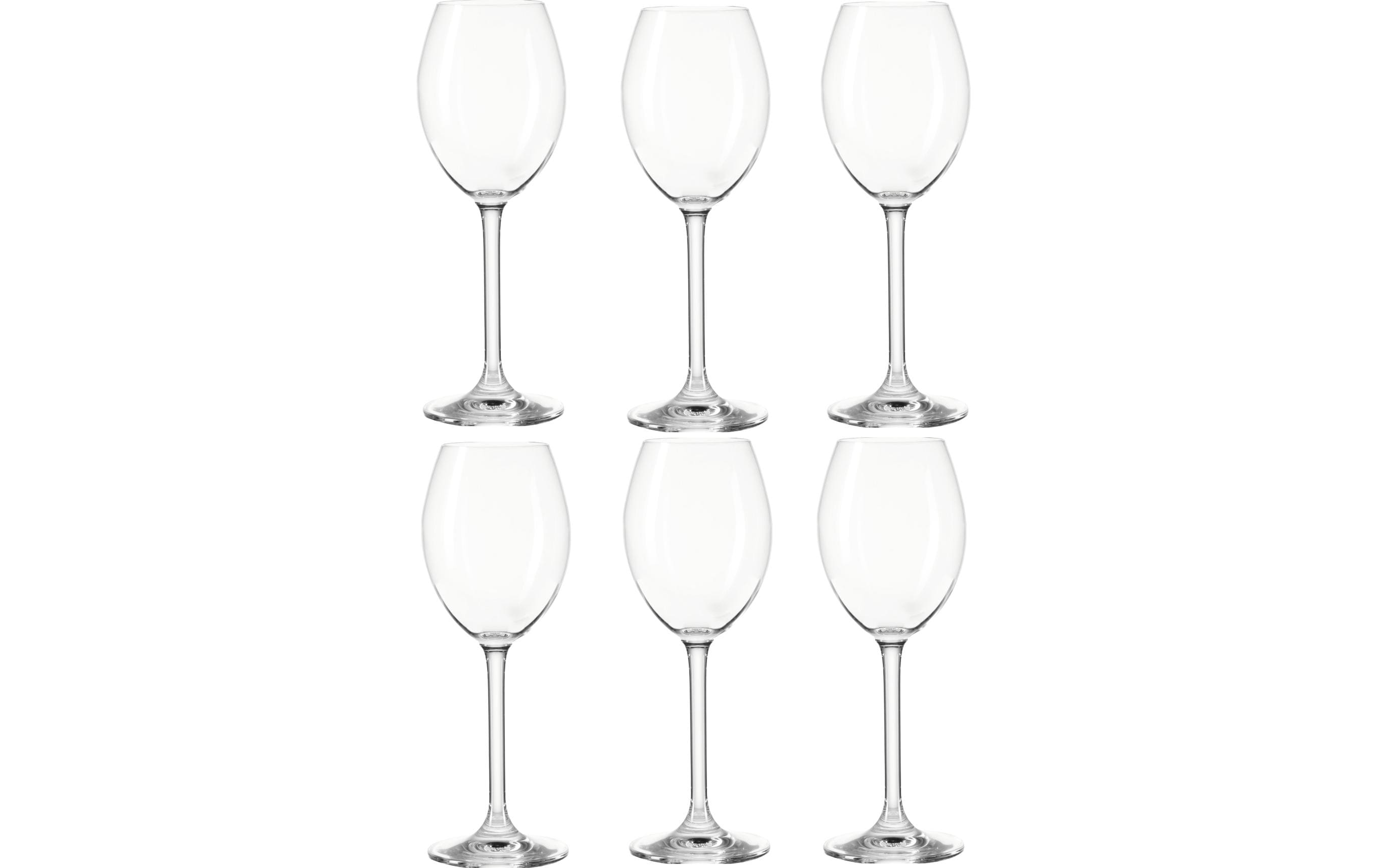 Montana Weissweinglas Pure 250 ml, 6 Stück, Transparent