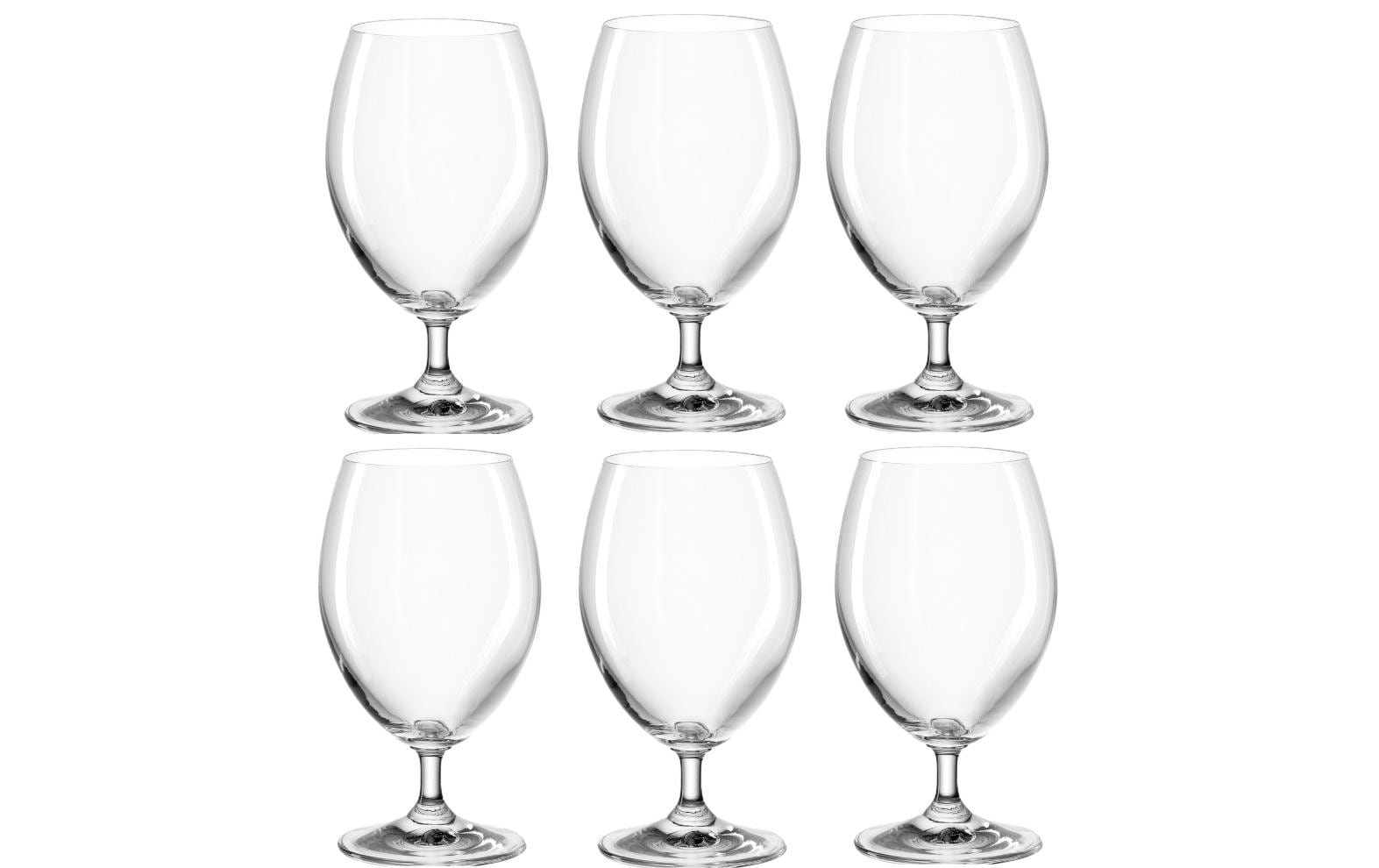 Montana Trinkglas PURE 390 ml, 6 Stück, Transparent