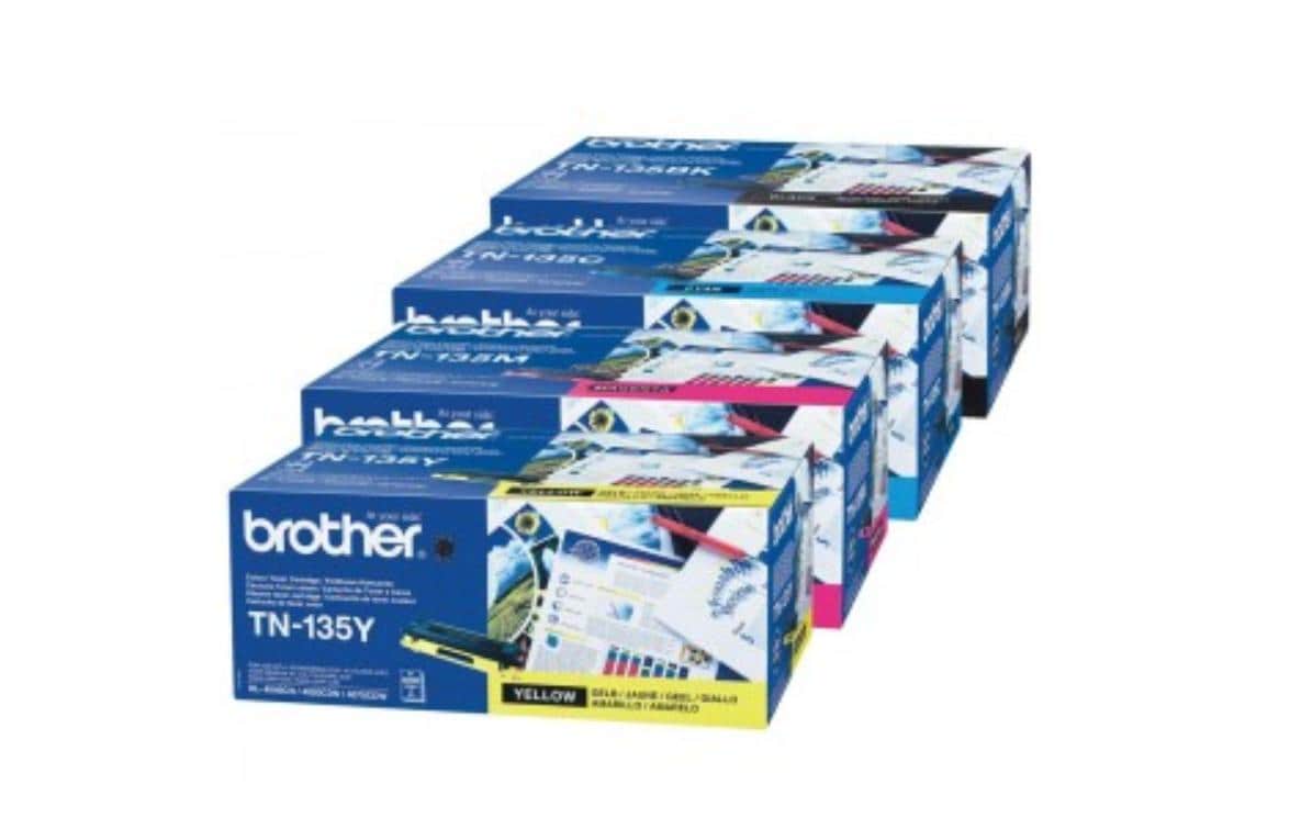 Brother Tonerset TN-135 Black/Cyan/Magenta/Yellow