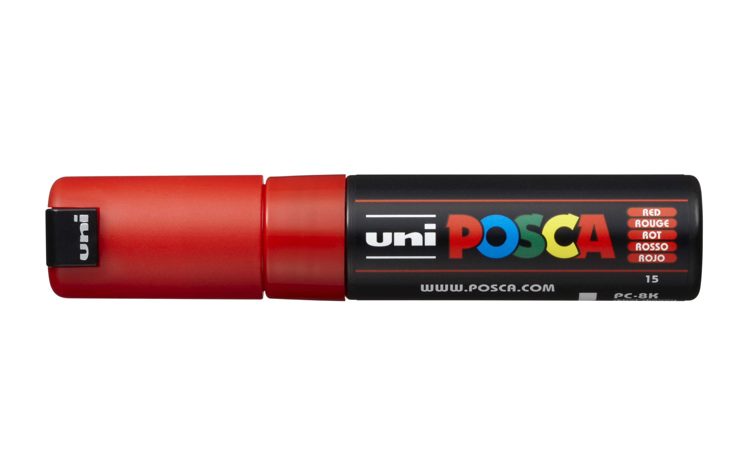 Uni Permanent-Marker POSCA 8 mm Rot