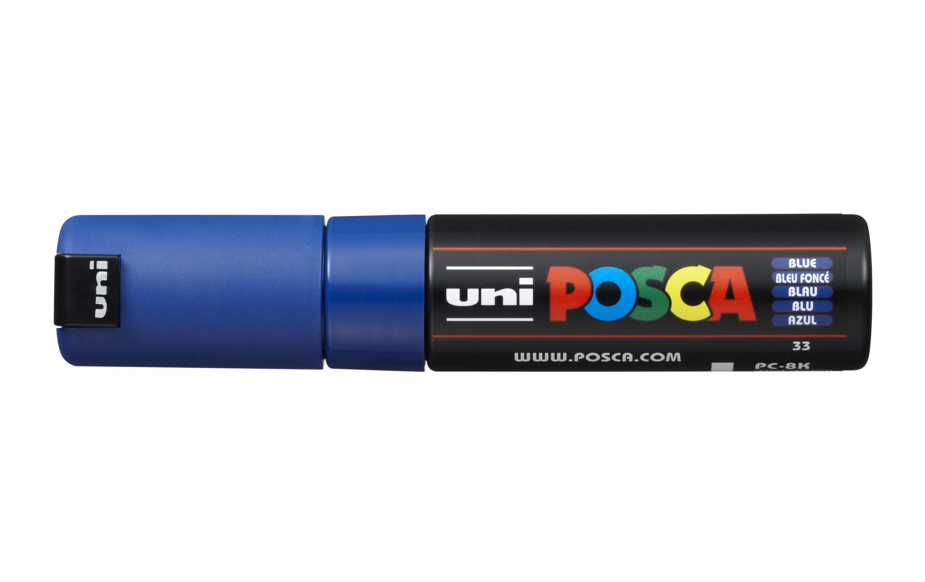 Uni Permanent-Marker Posca 8 mm Blau