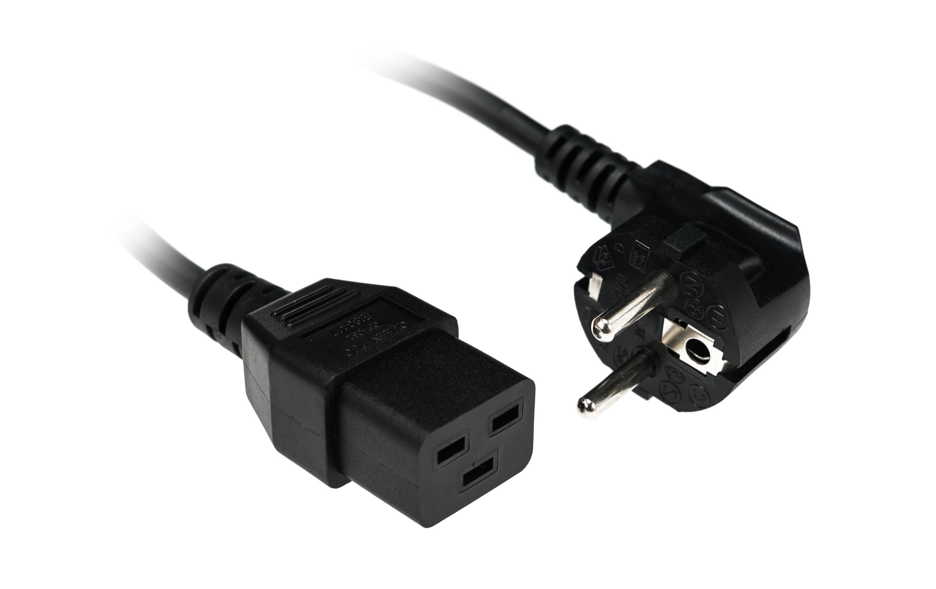 Diggelmann Netzkabel 2 m C19-Schuko