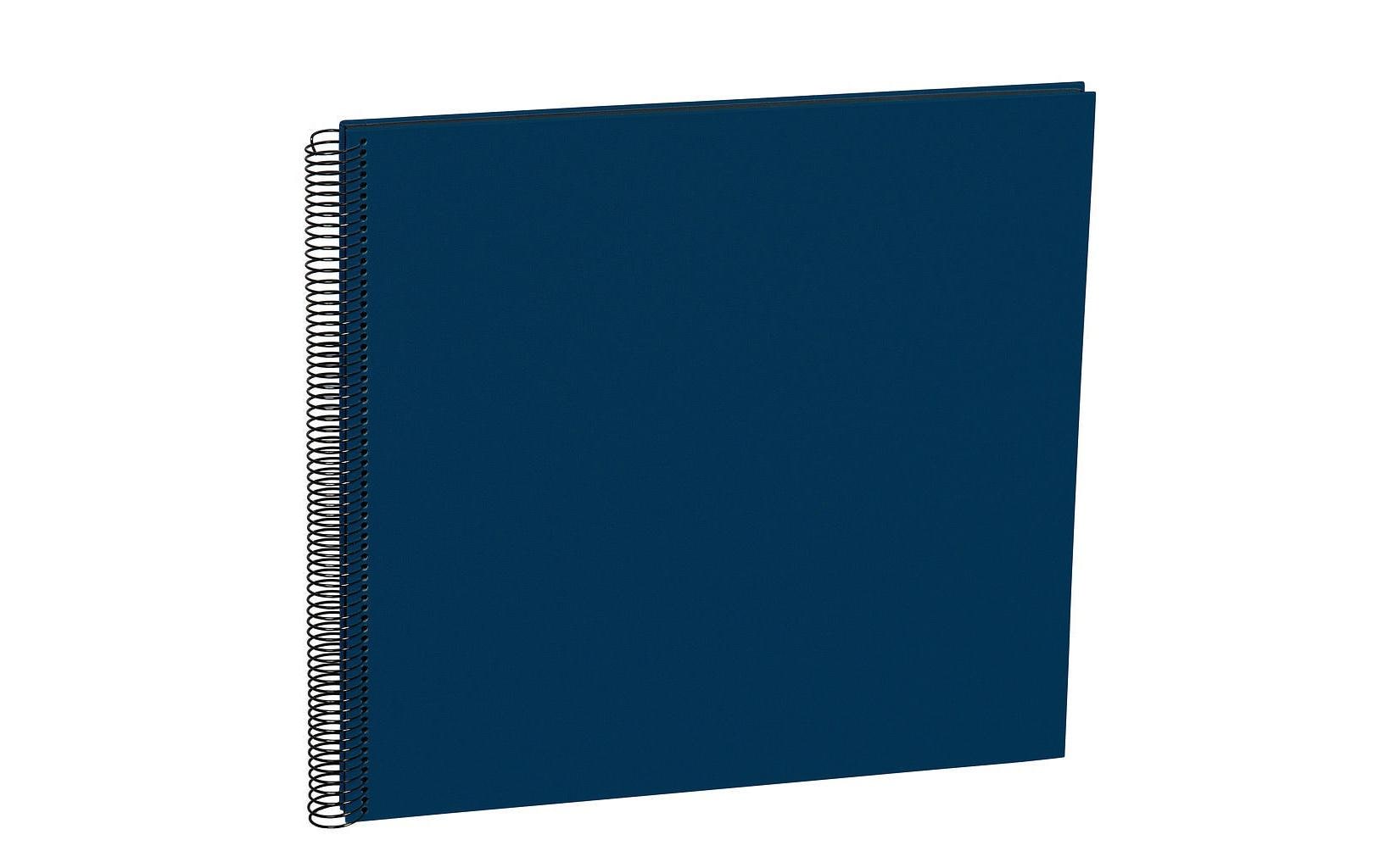 Semikolon Fotoalbum 34.5 x 33.2 cm Marineblau, 50 schwarze Seiten