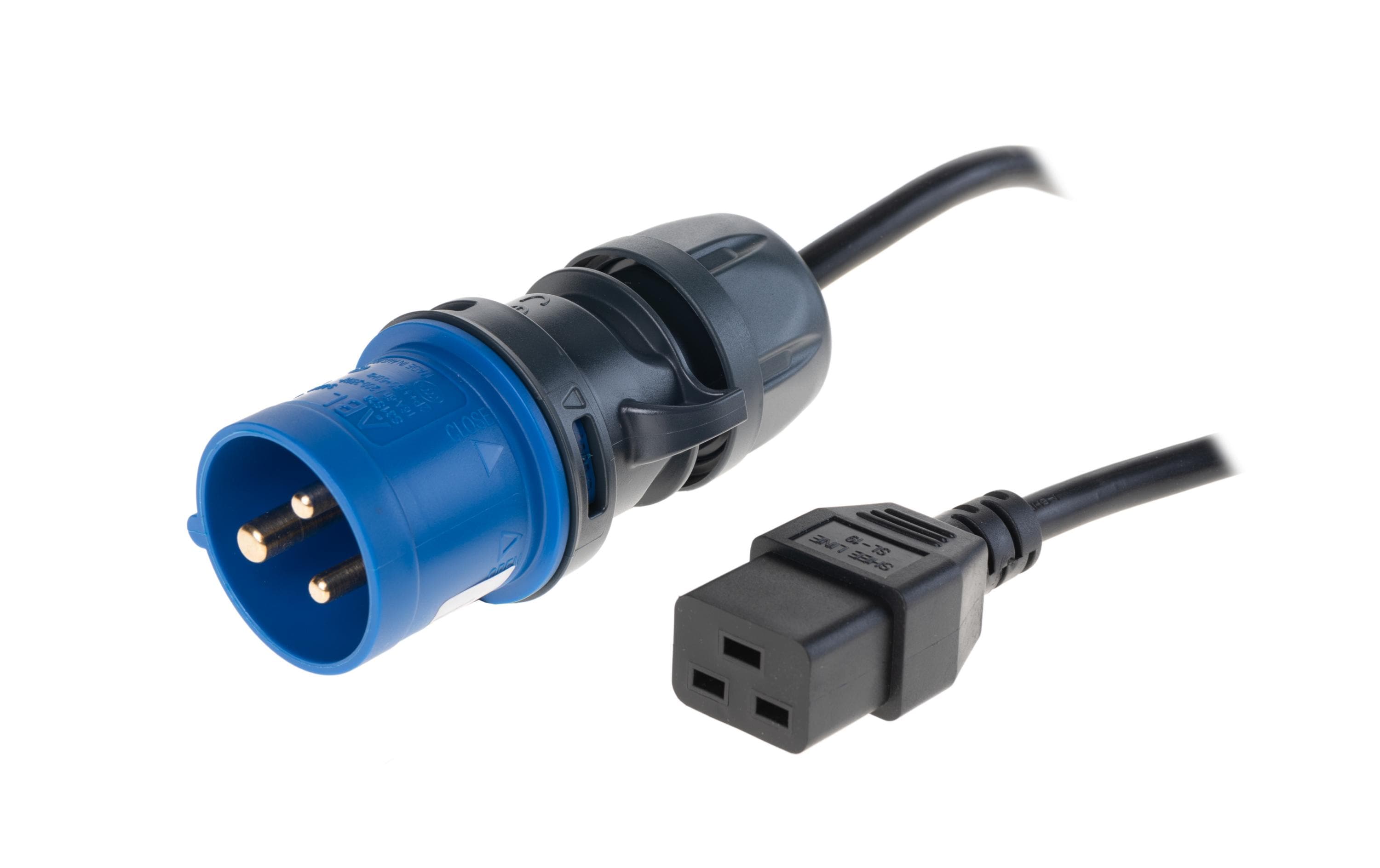 Diggelmann Gerätekabel 3 m C19-CEE 16-3