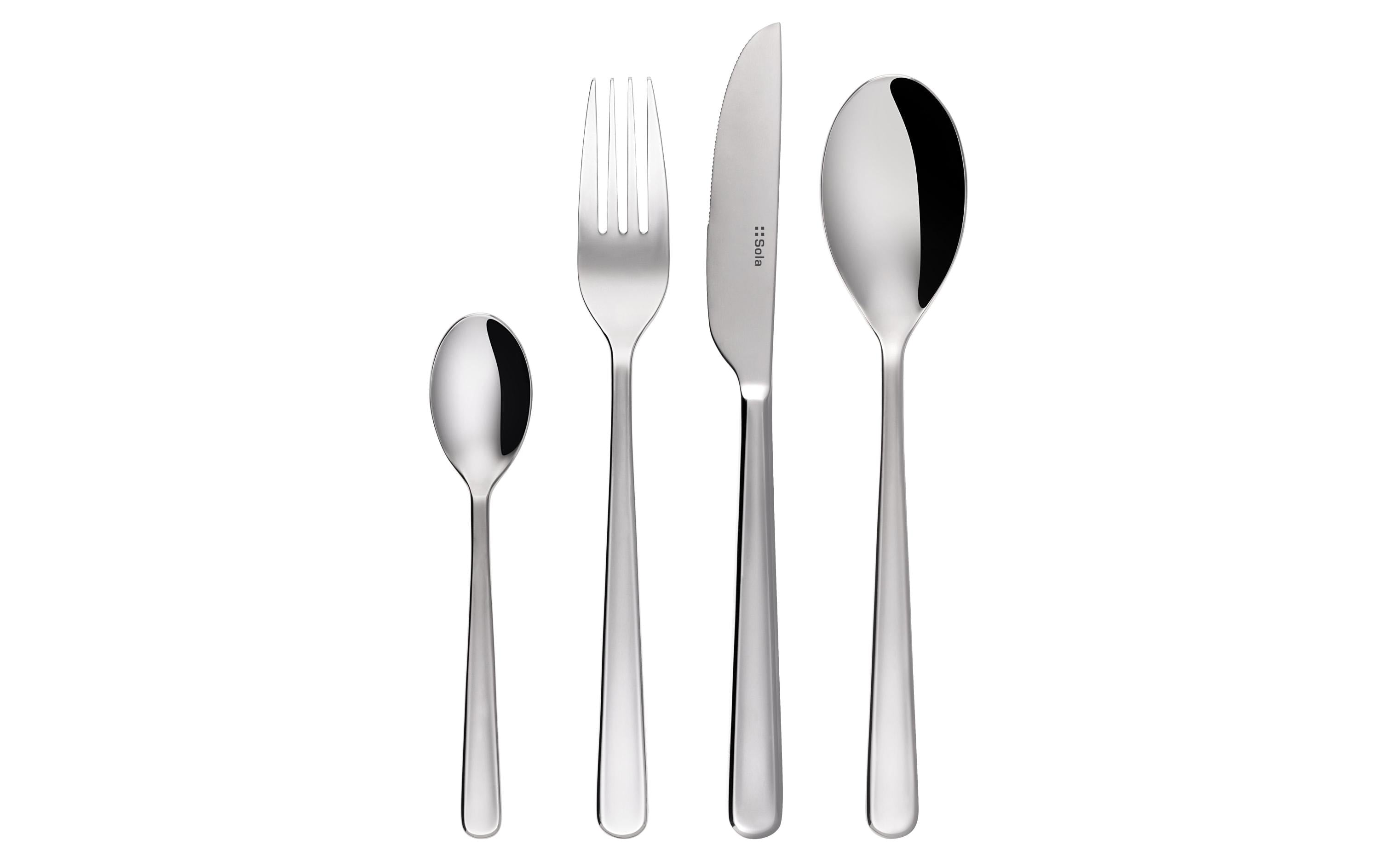 Sola Besteck-Set Mauritius 36-teilig, Silber