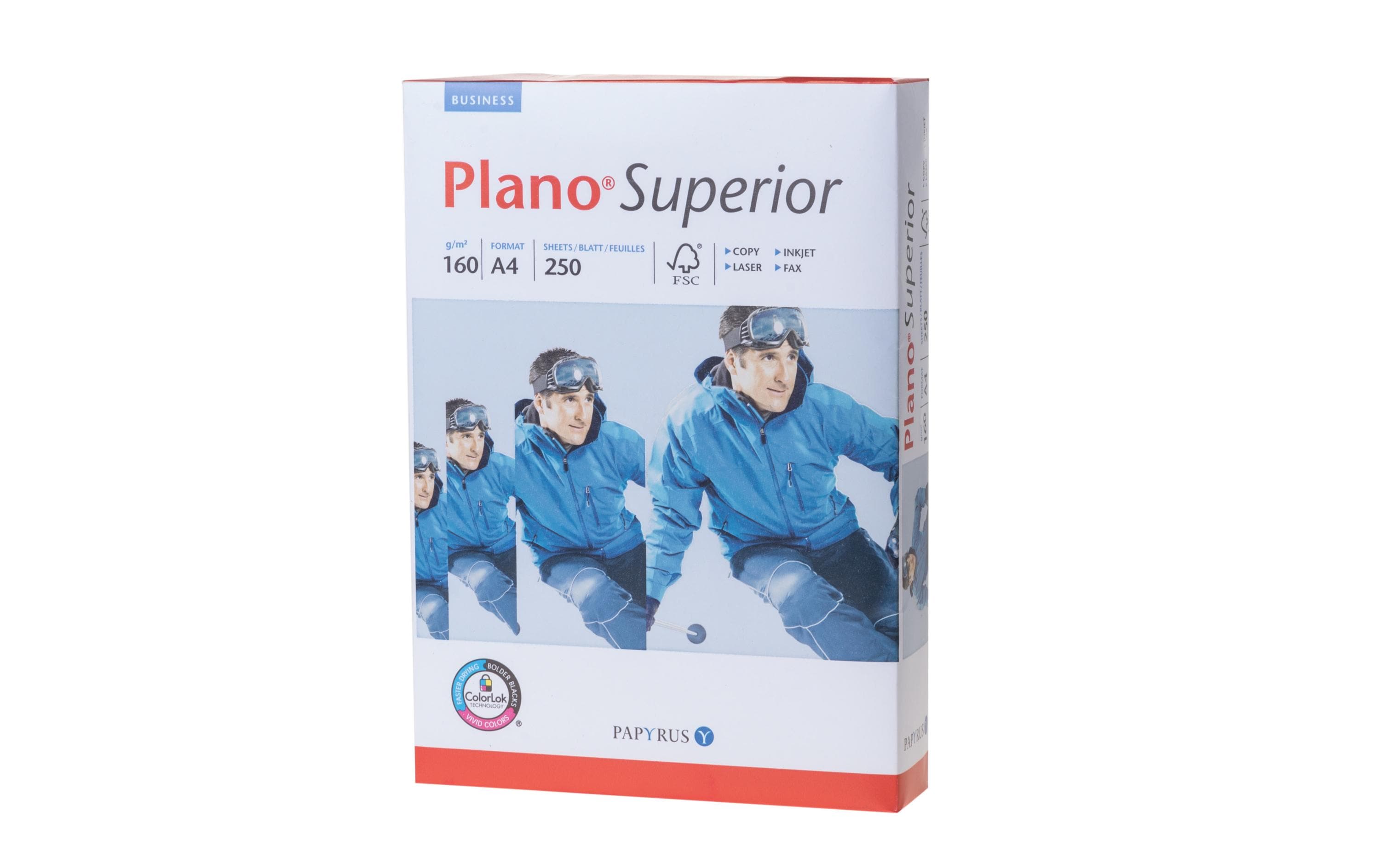 Plano Kopierpapier A4 Weiss 250 Stück 160g