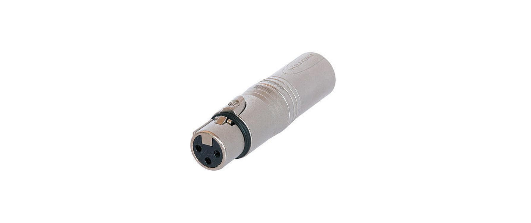 Neutrik Audio-Adapter NA3FM XLR 3 Pole, female - XLR 3 Pole, male