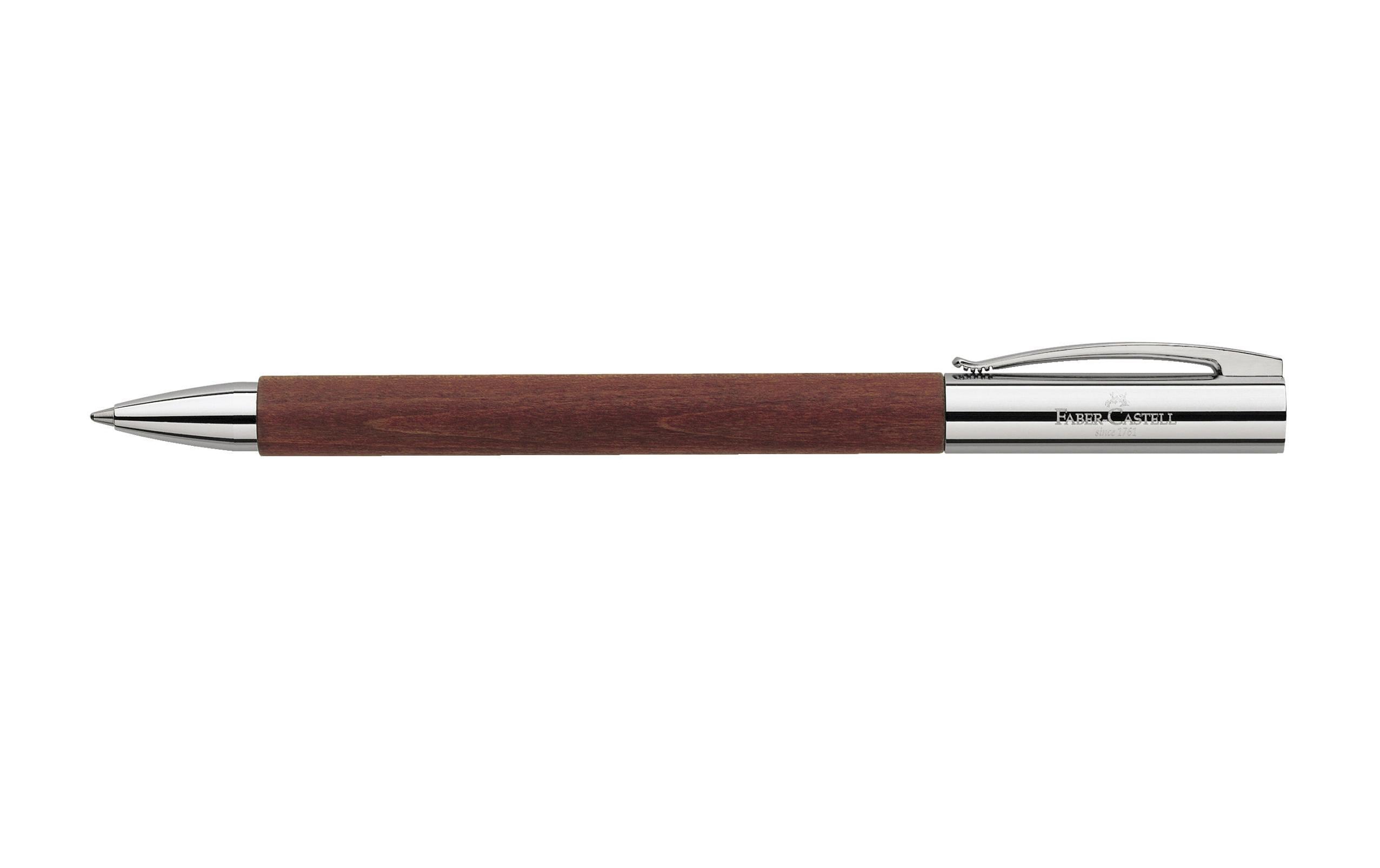 Faber-Castell Kugelschreiber Ambition Birnbaum B, Braun