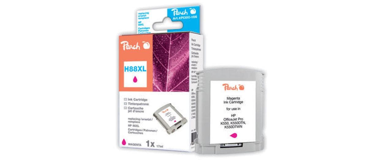 Peach Tinte HP Nr. 88XL (C9392AE) Magenta