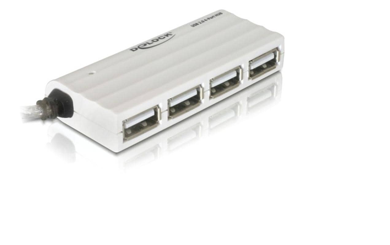 Delock USB-Hub 87445 USB 2.0 - 4x Typ-A