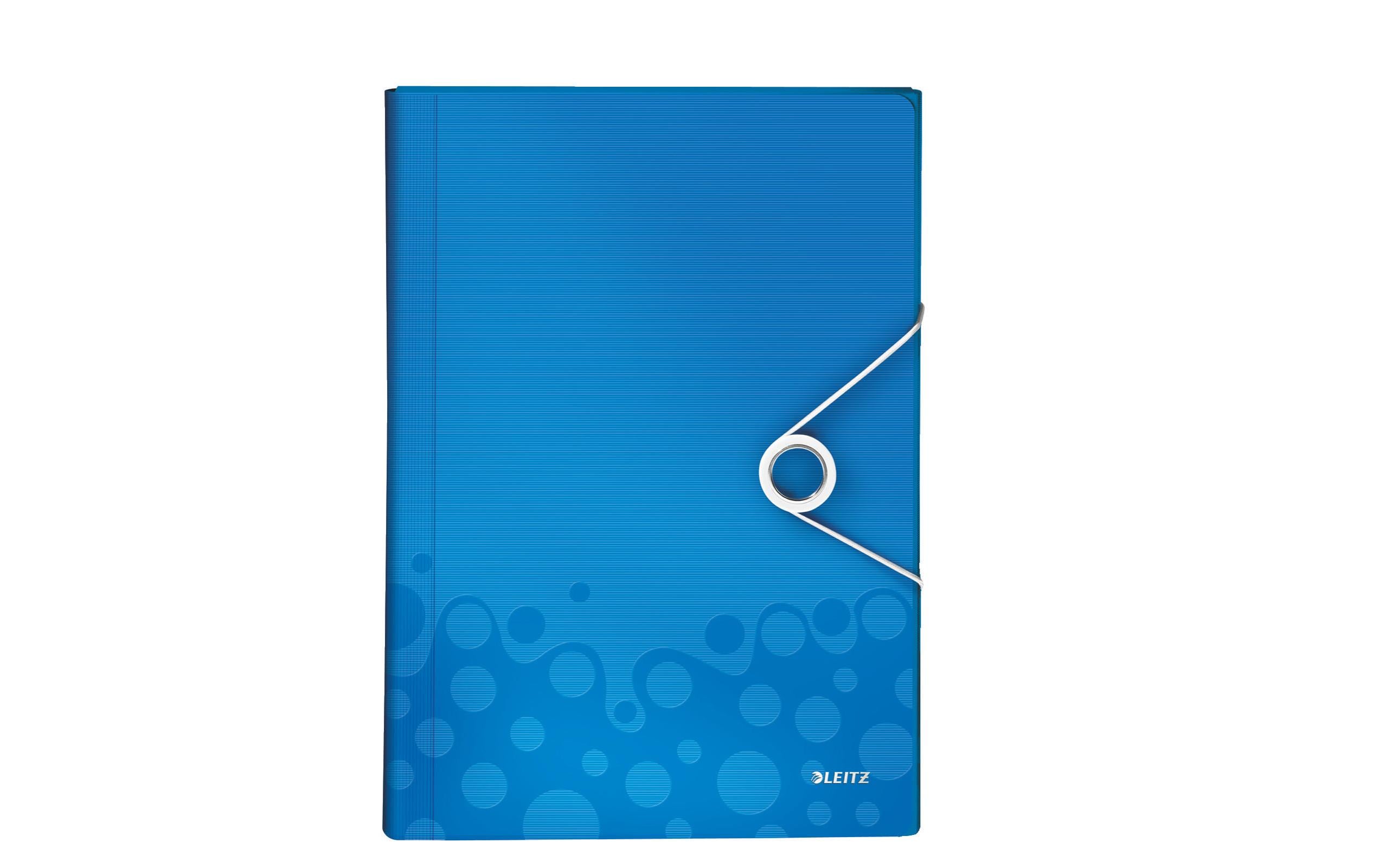 Leitz Gummibandmappe WOW  Blau