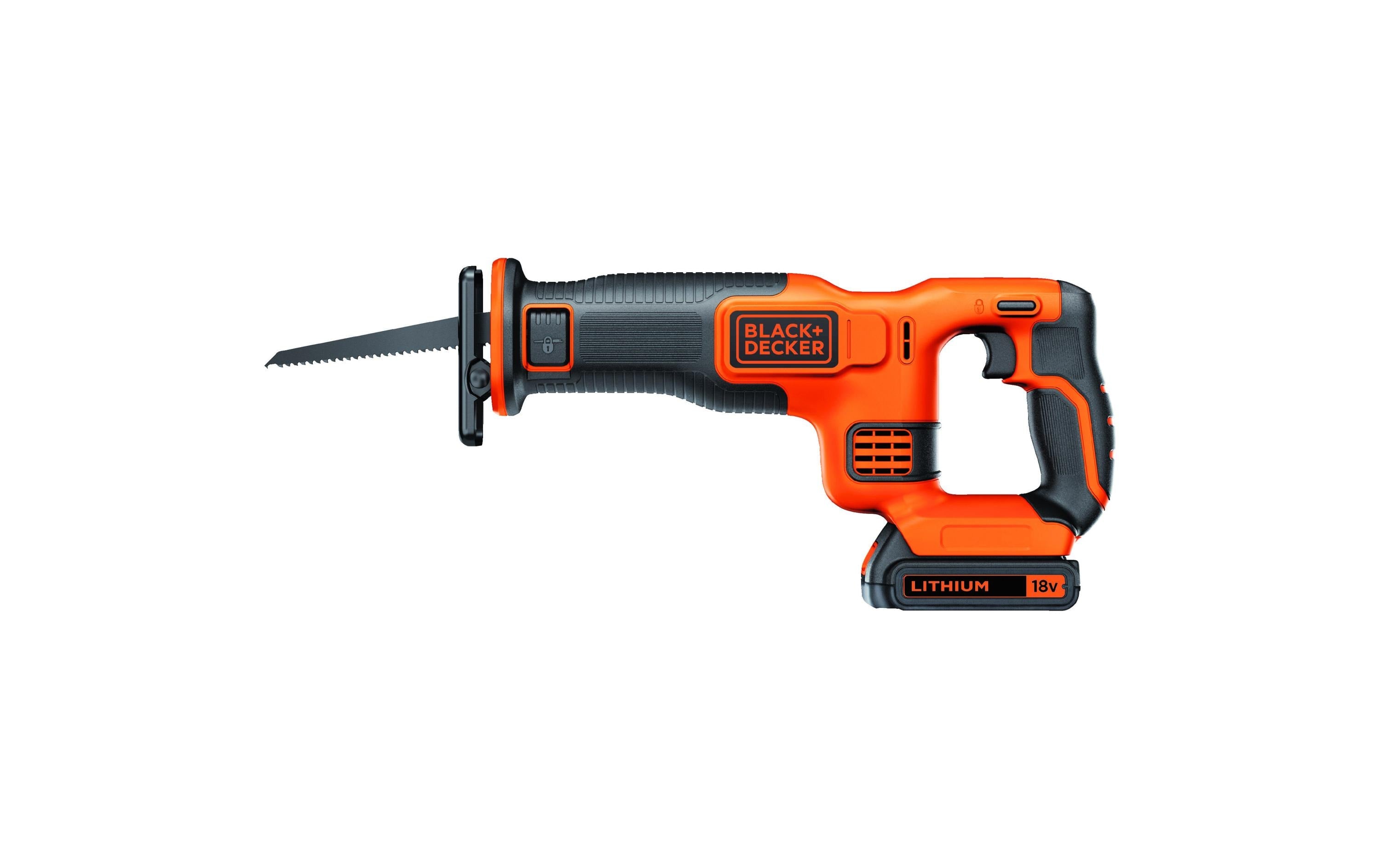 BLACK+DECKER Akku-Säbelsäge BDCR18 Kit 18 V