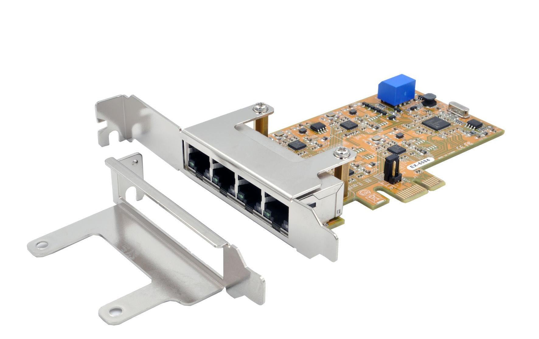 Exsys Netzwerkkarte EX-6084 PCIe