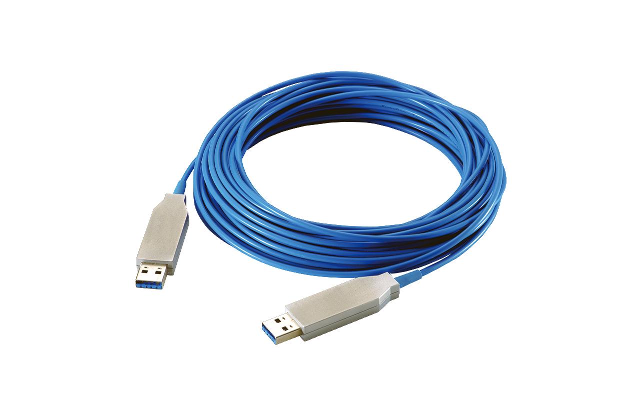 Exsys USB 3.0-Kabel EX-K1683 Glasfaser 100 m
