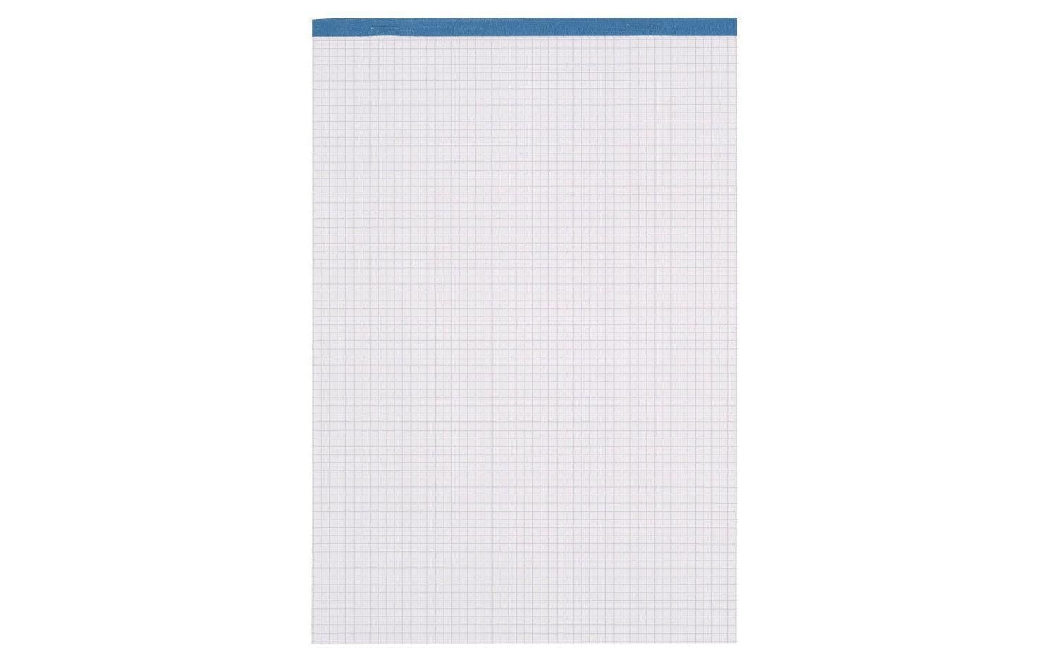 ELCO Notizblock A4 65 g/m² 4 mm Kariert, 5 Stück