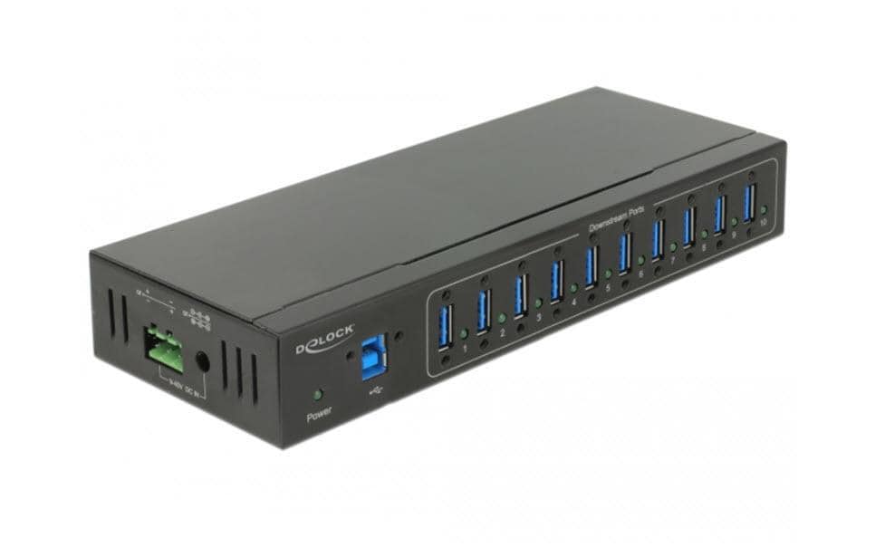 Delock USB-Hub 63919 USB 3.0 - 10x Typ-A