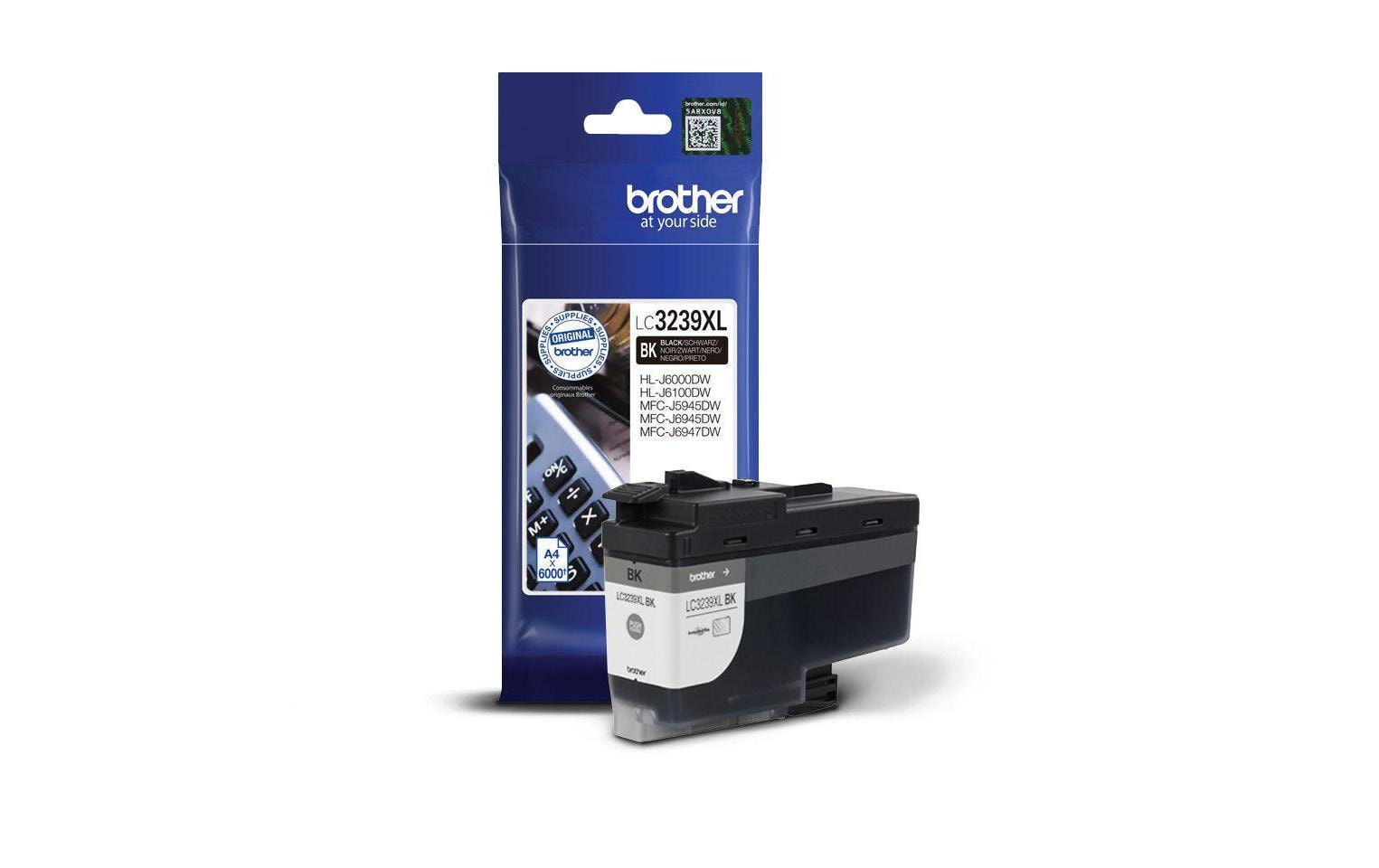 Brother Tinte LC-3239XLBK Black