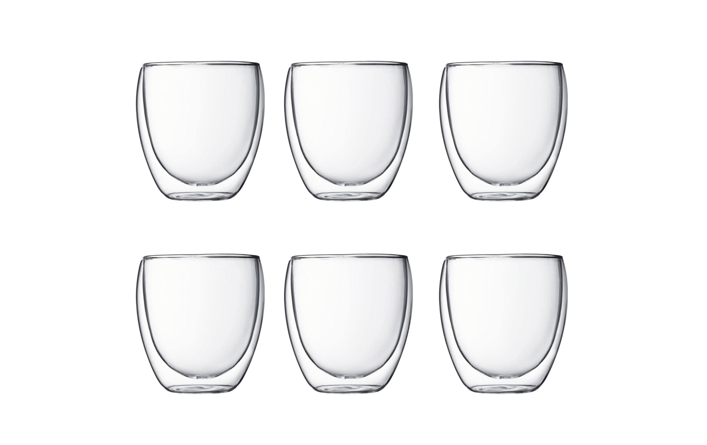 Bodum Thermobecher Pavina 250 ml, 1 Stück, Transparent
