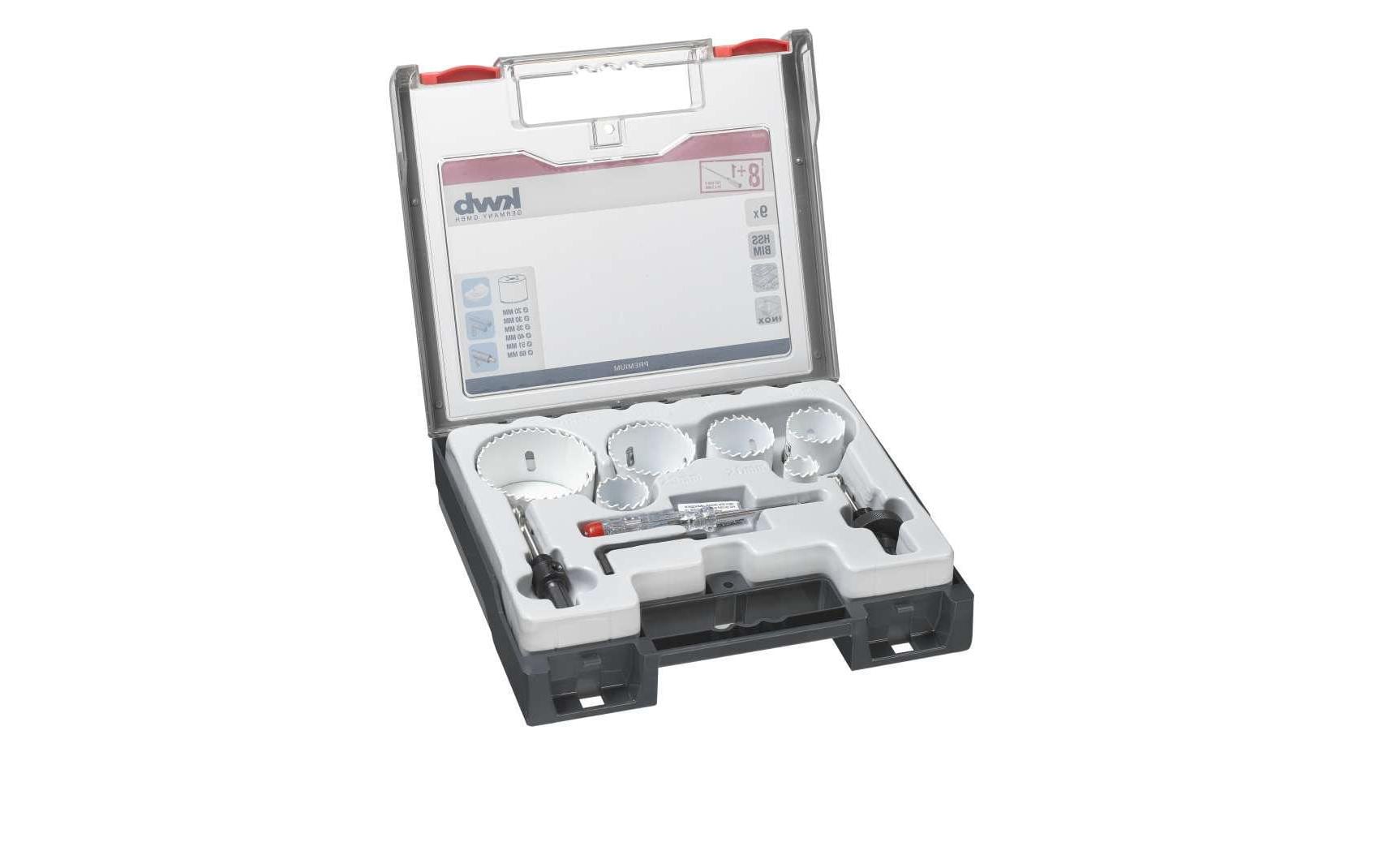 kwb Lochsägen-Set Installateur-Set, 9-teilig