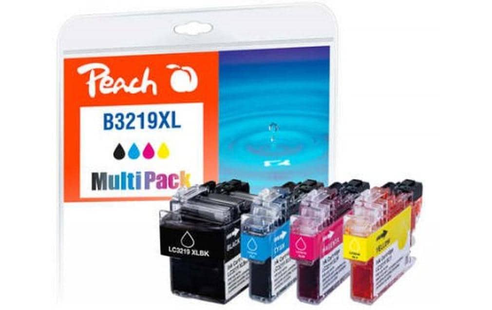 Peach Tintenset Brother LC-3219XLVALDR