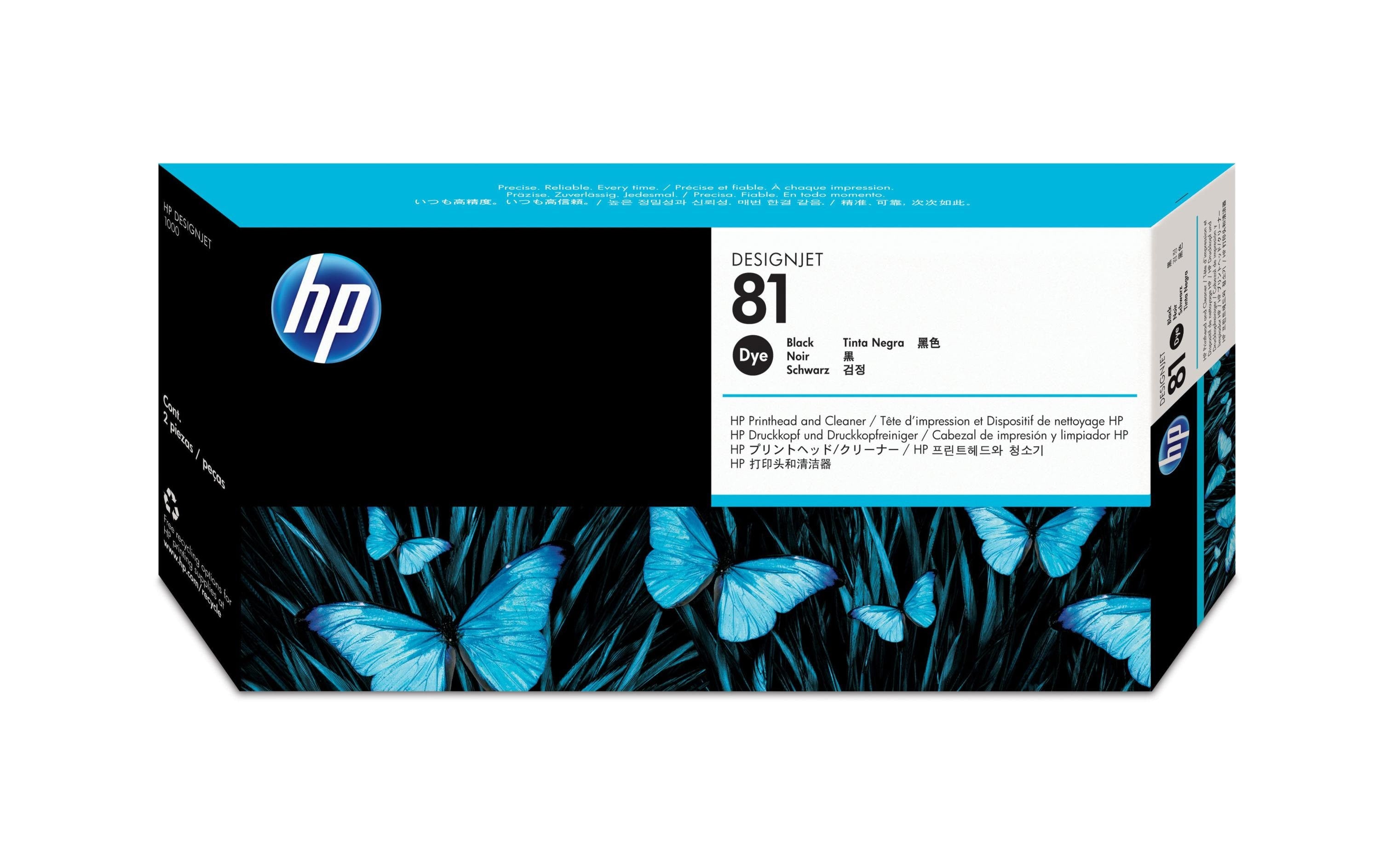 HP Druckkopf Nr. 81 (C4950A) Black
