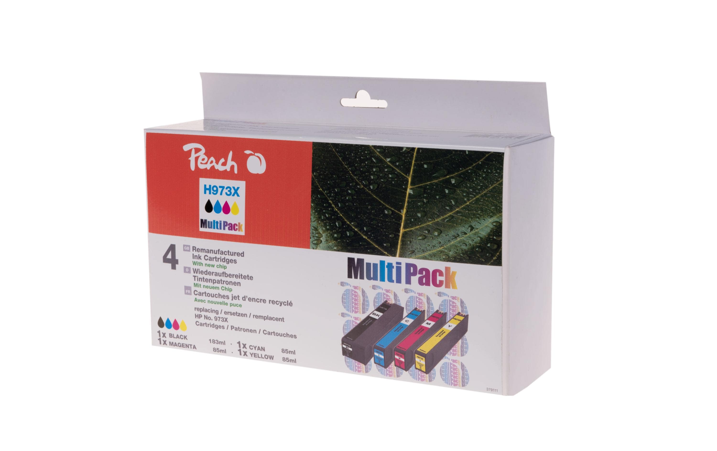 Peach Tinte HP Nr. 973X MultiPack Black/Cyan/Magenta/Yellow