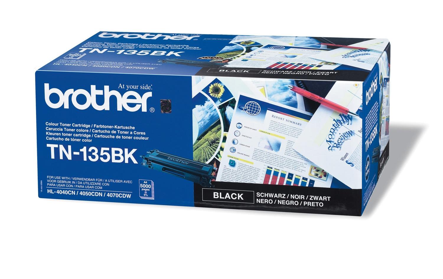 Brother Toner TN-135BK Black