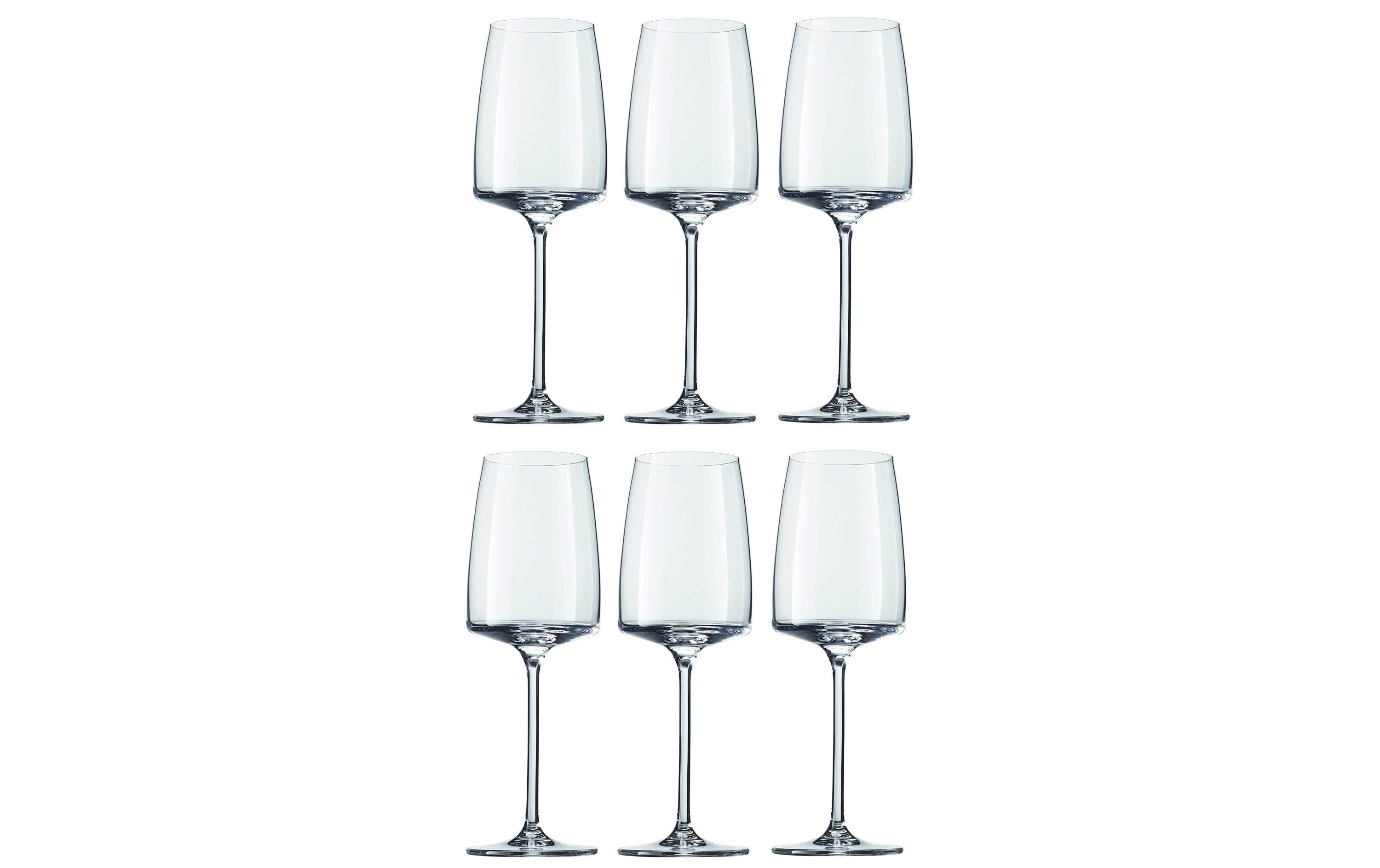 Schott Zwiesel Weissweinglas Sensa 363 ml, 6 Stück, Transparent