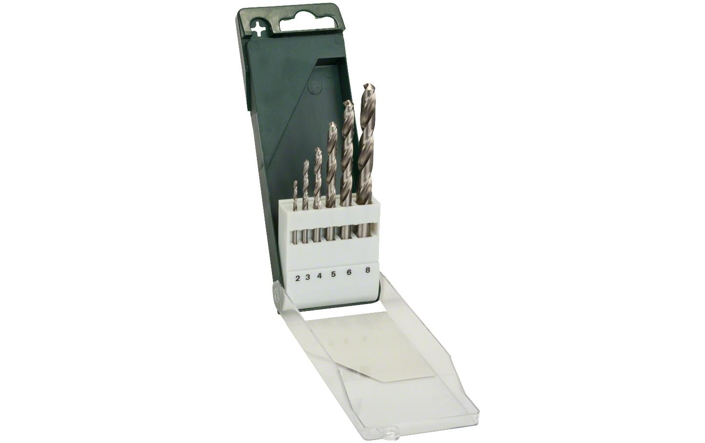 Bosch Metallbohrer-Set HSS-G 6-teilig