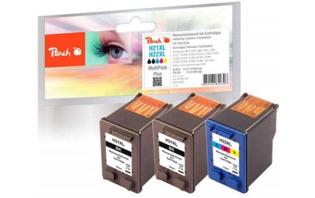 Peach Tinte HP Nr. 21XL / Nr. 22XL