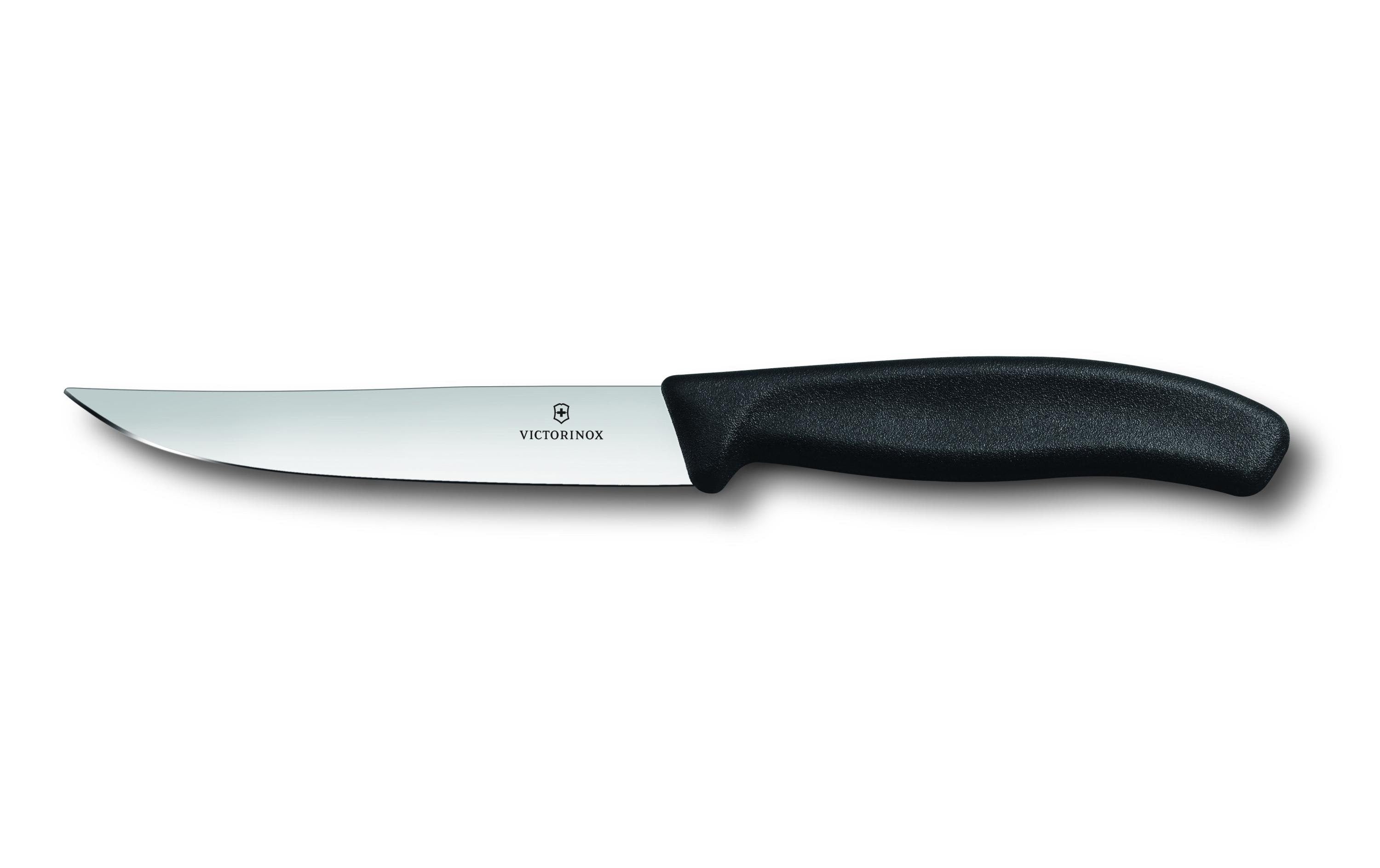 Victorinox Steakmesser Swisss Classic Gourmet 2 Stück, Schwarz