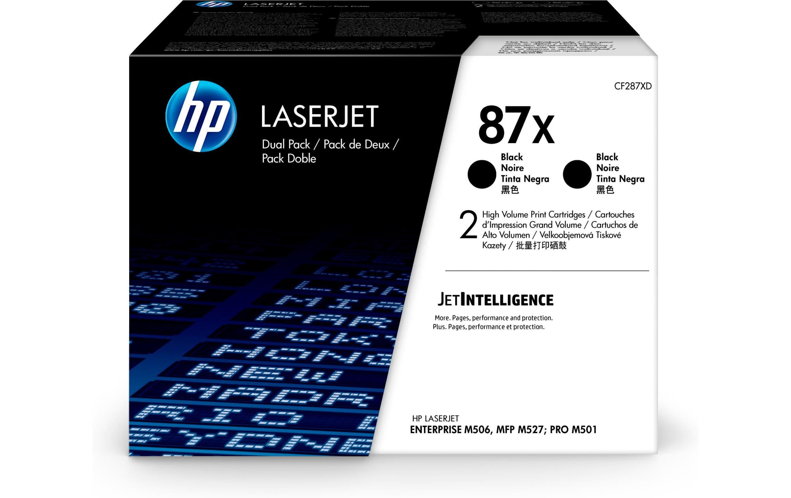 HP Toner Nr. 87X (CF287XD) Black