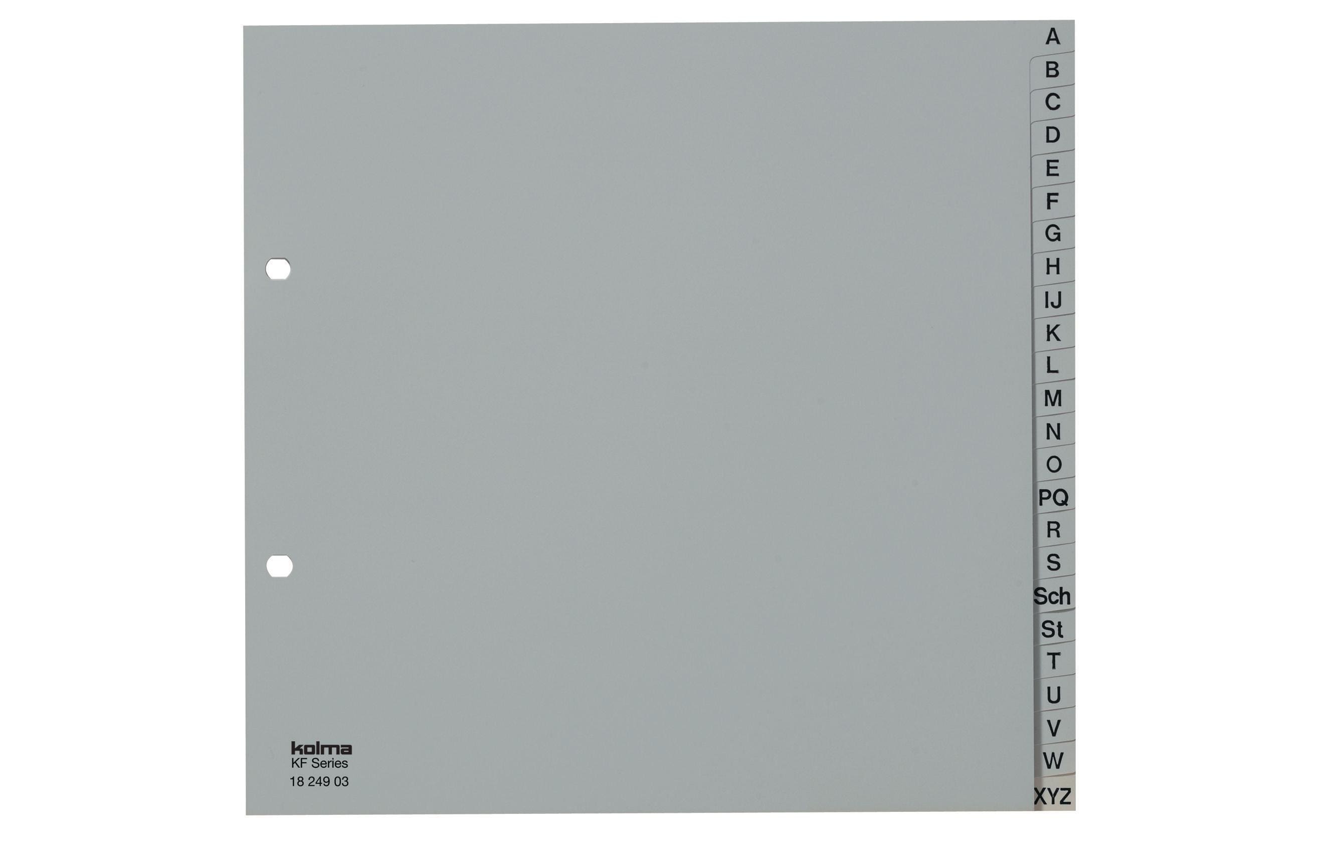 Kolma Register A4 KolmaFlex A-Z, teildeckend