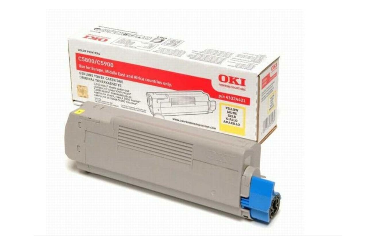 OKI Toner 43324421 Yellow