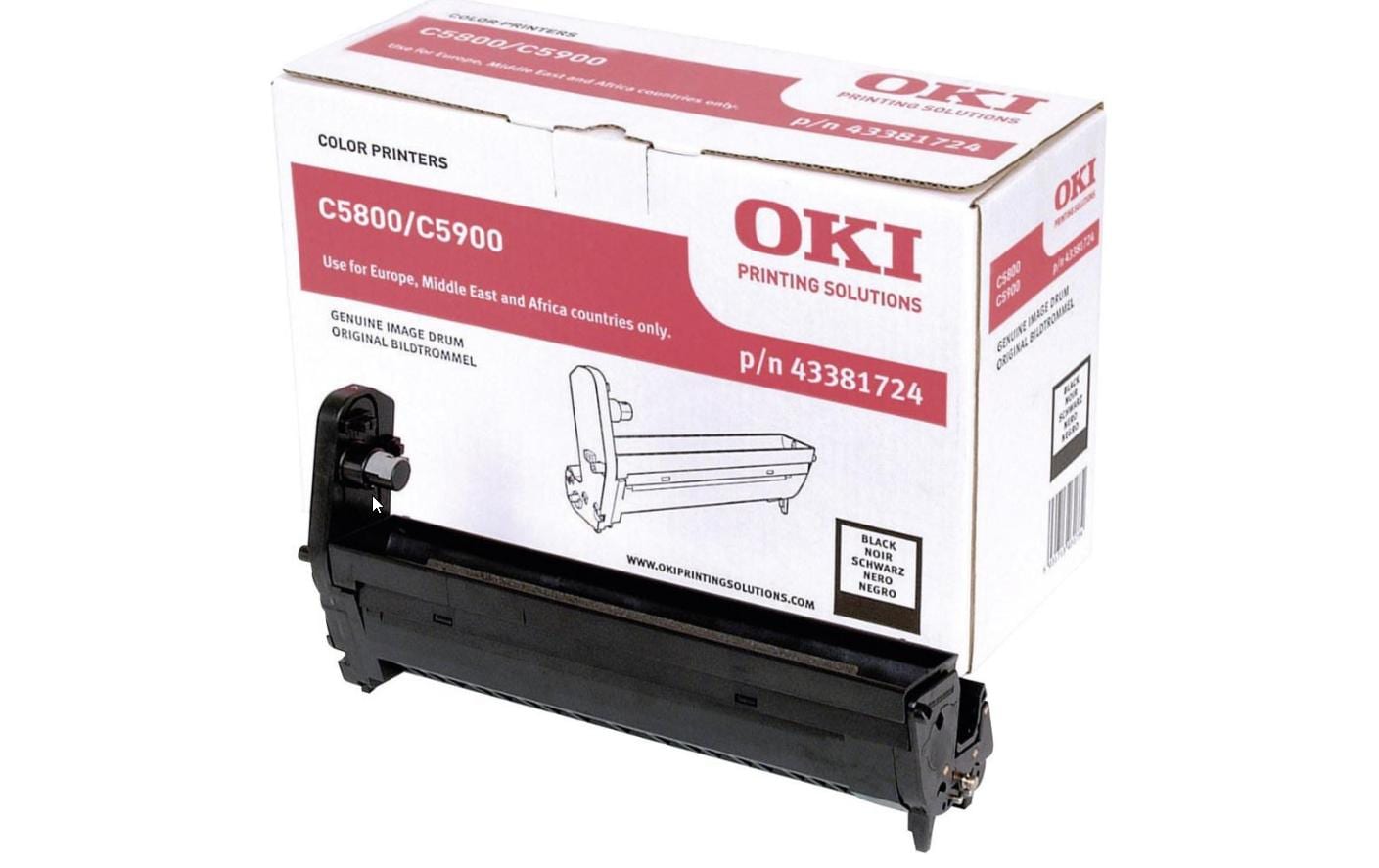 OKI Trommel 43381724 Black