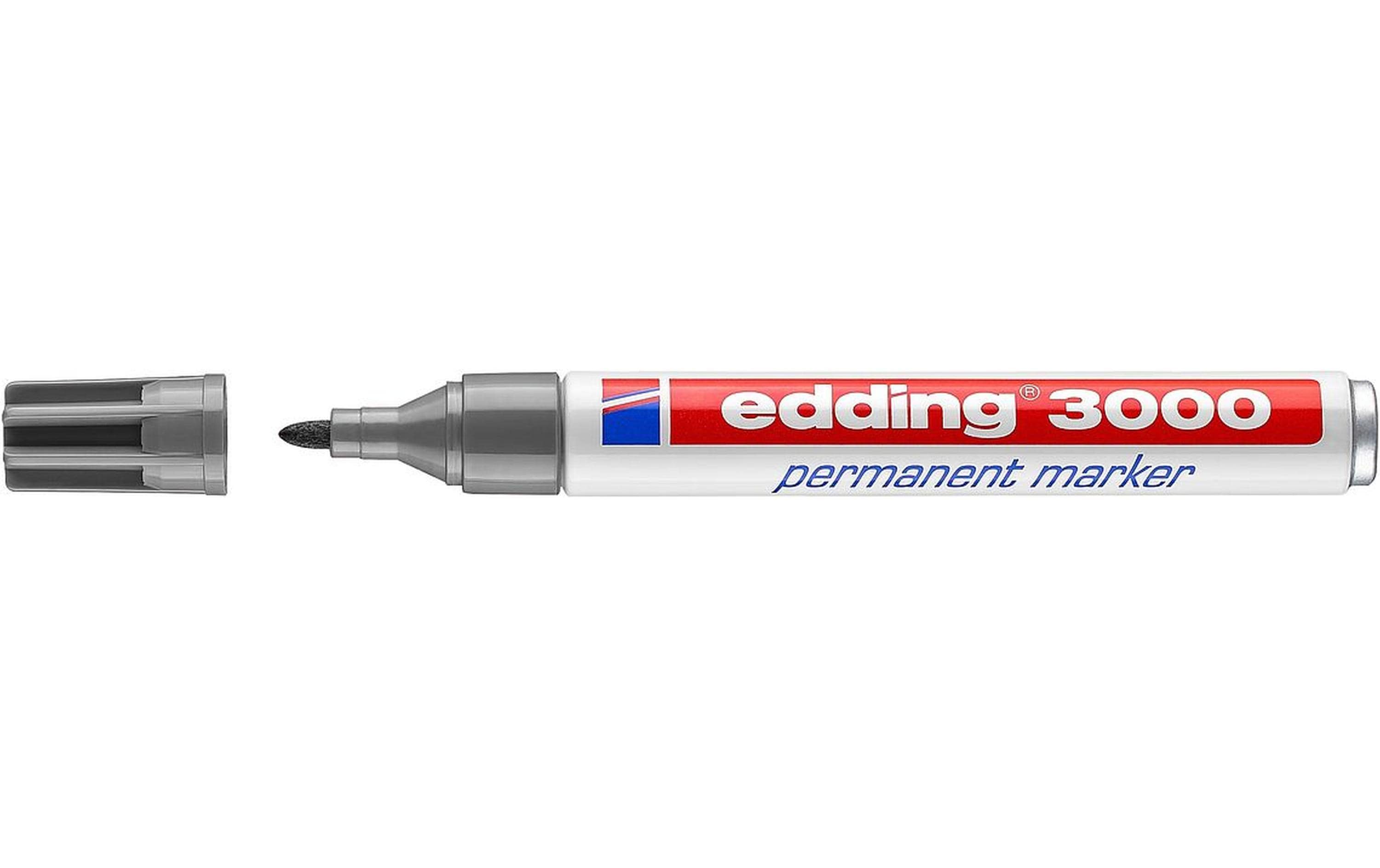 edding Permanent-Marker 3000 Grau