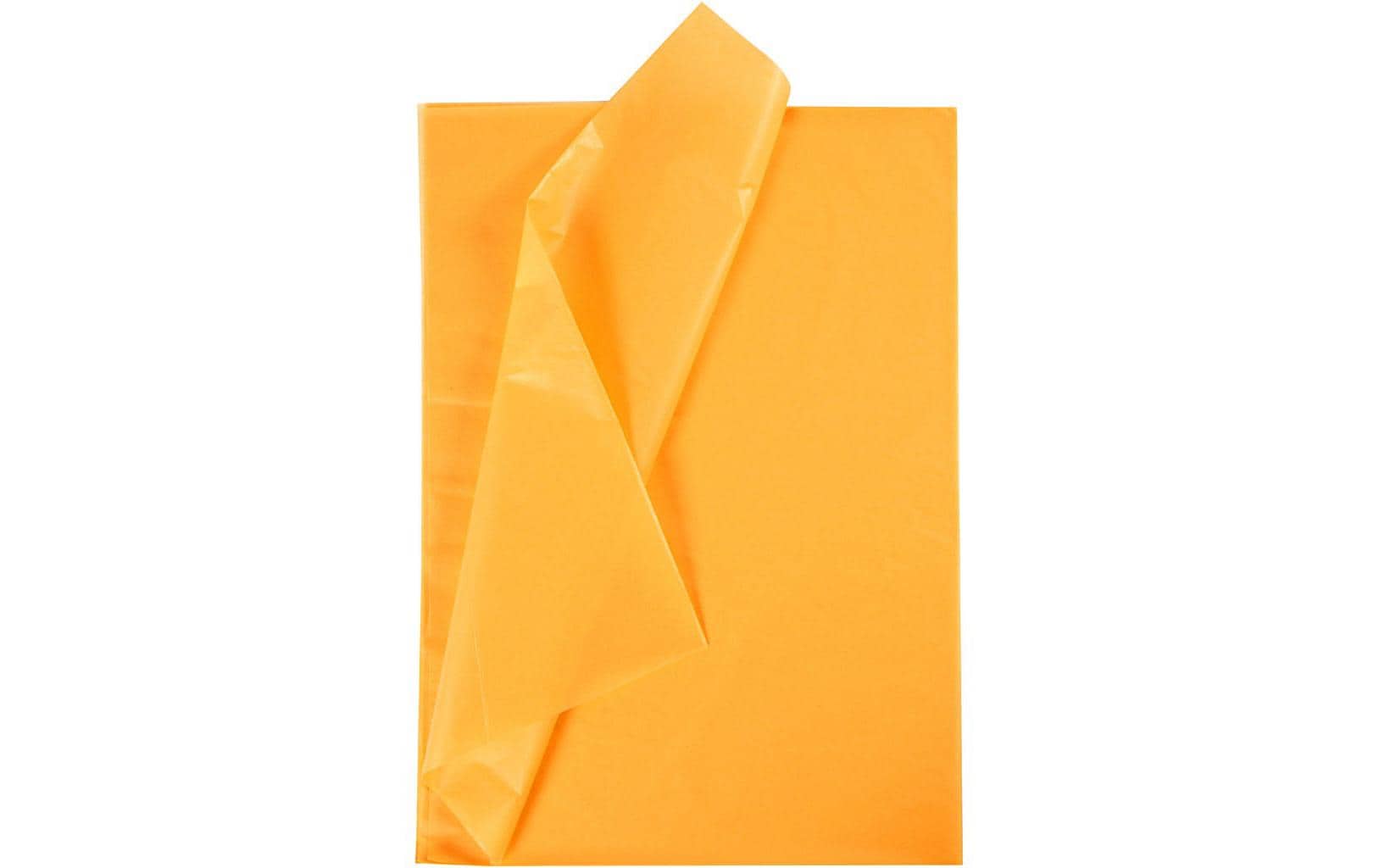 Creativ Company Seidenpapier 50 x 70 cm, 25 Blatt, Gelb