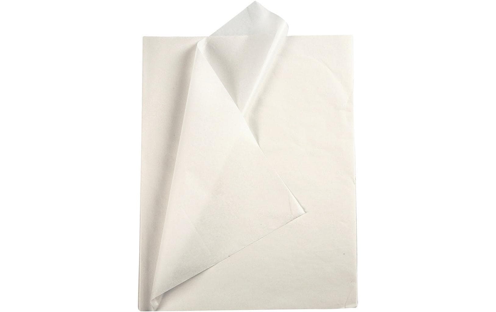 Creativ Company Seidenpapier 50 x 70 cm, 25 Blatt, Weiss