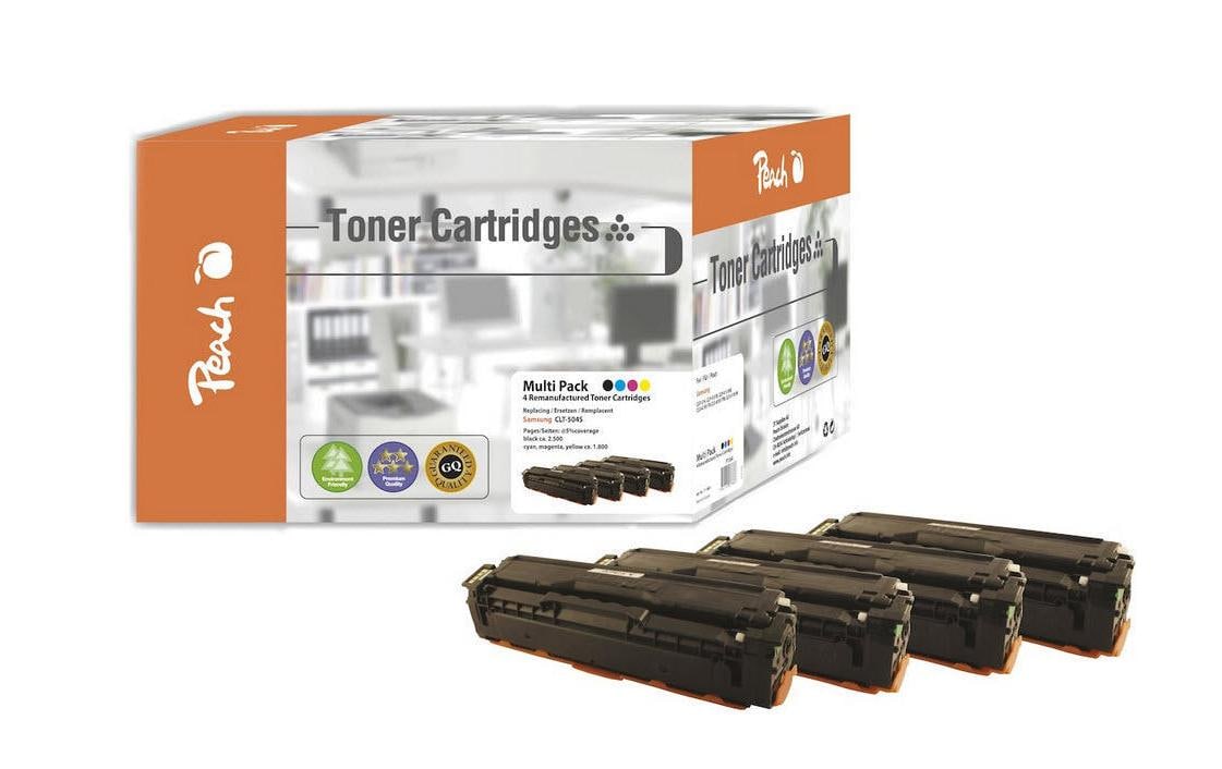 Peach Tonerset Samsung CLT-504S BK, C, M, Y
